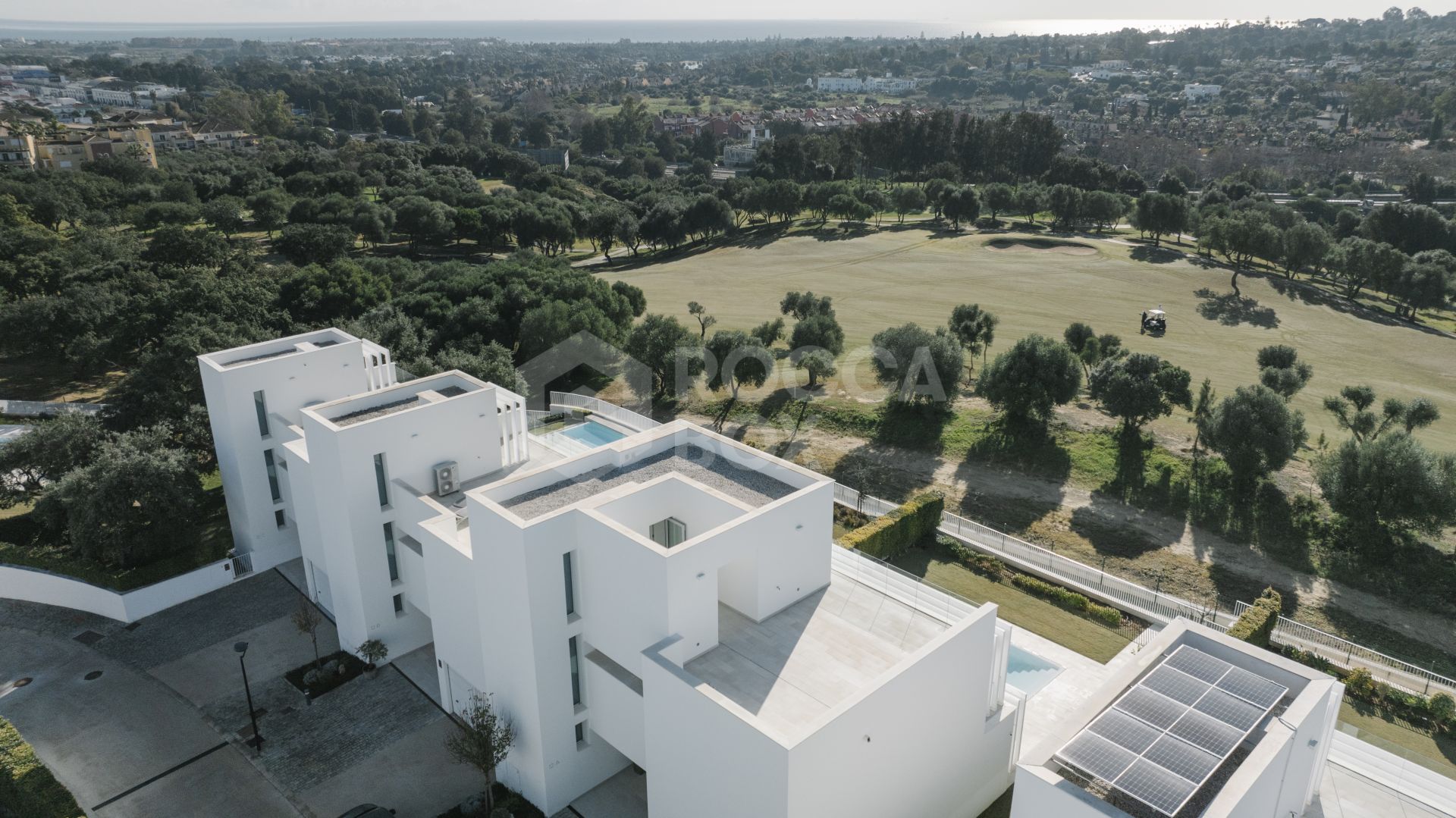 Casa Iryna - Five bedroom frontline golf villa with panoramic sea views in Sotogrande