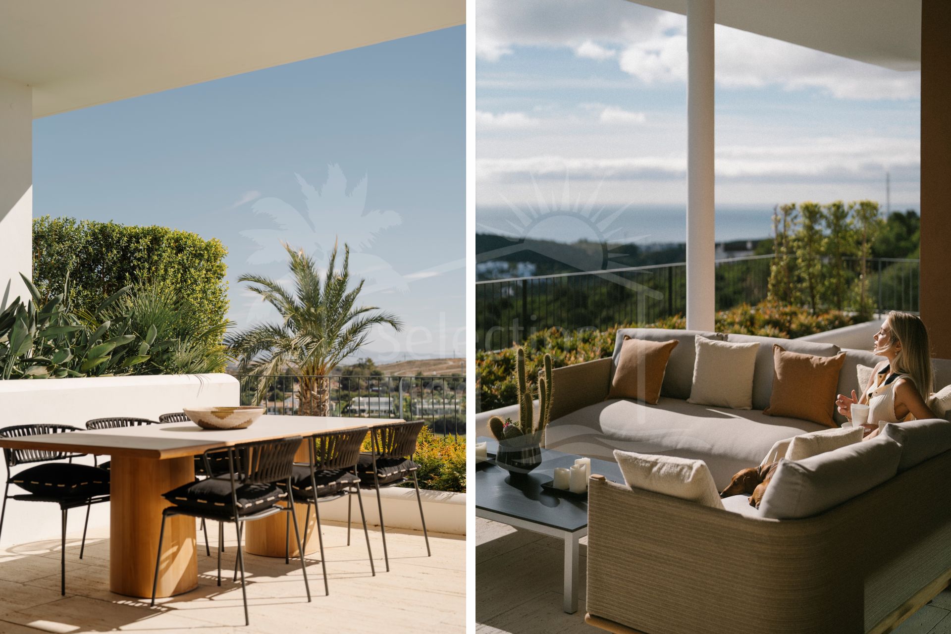 Albercas 5 - Frontline golf apartment with panoramic sea views offers a Five-star resort lifestyle in Casares.