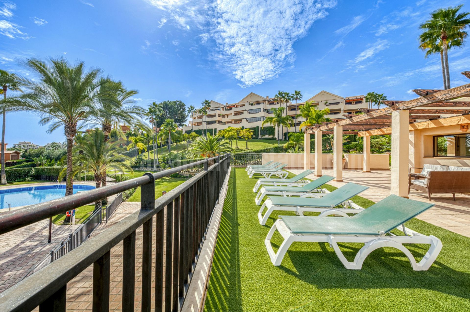 Ground Floor Apartment in Las lomas del Conde Luque, Benahavis