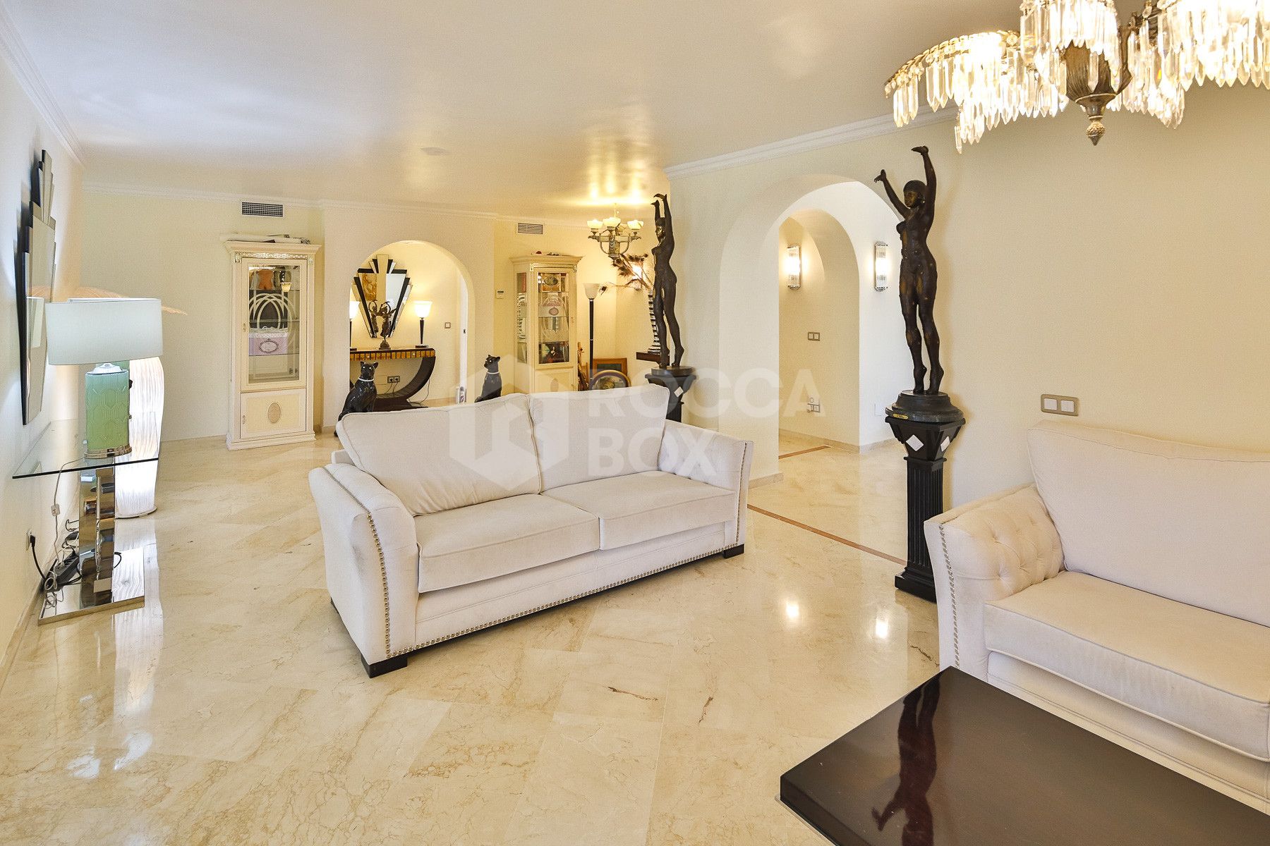 Exceptional Art Deco Duplex Penthouse in Front-Line Golf Location – Guadalmina Alta, Marbella