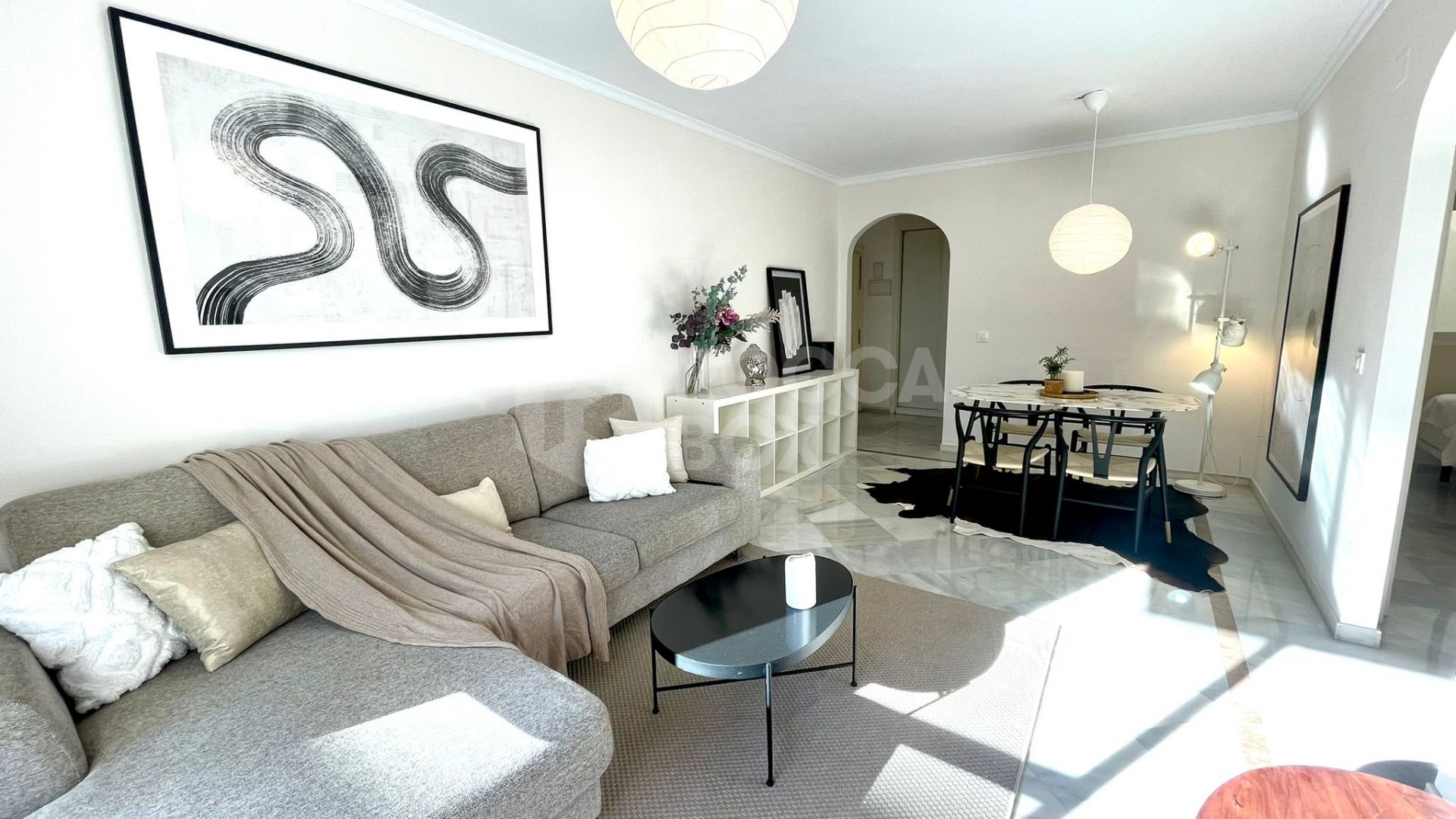 Elegant Two-Bedroom Apartment with Terrace in Prestigious Gated Community