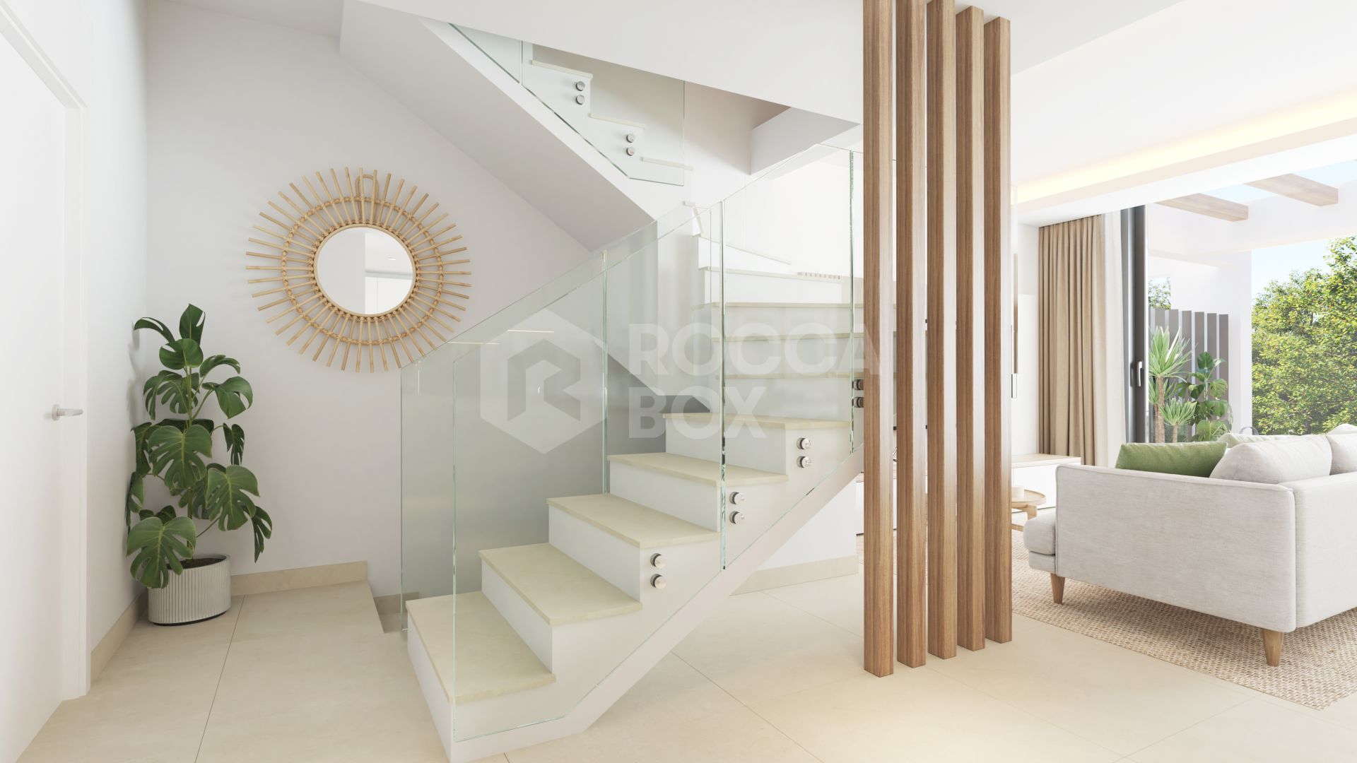 A Contemporary Mediterranean Townhouse in the Hills of Mijas