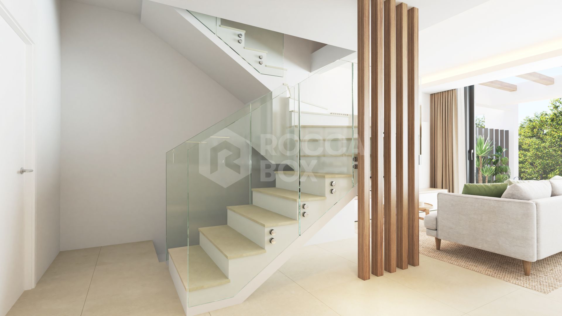 A Contemporary Mediterranean Townhouse in the Hills of Mijas