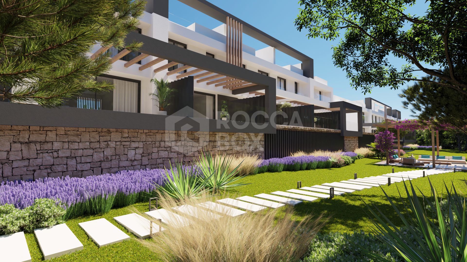 A Contemporary Mediterranean Townhouse in the Hills of Mijas