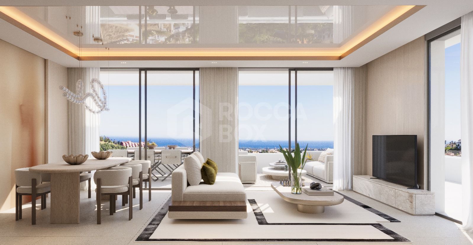 Contemporary 2-Bedroom Apartment with Sea Views & Resort-Style Amenities