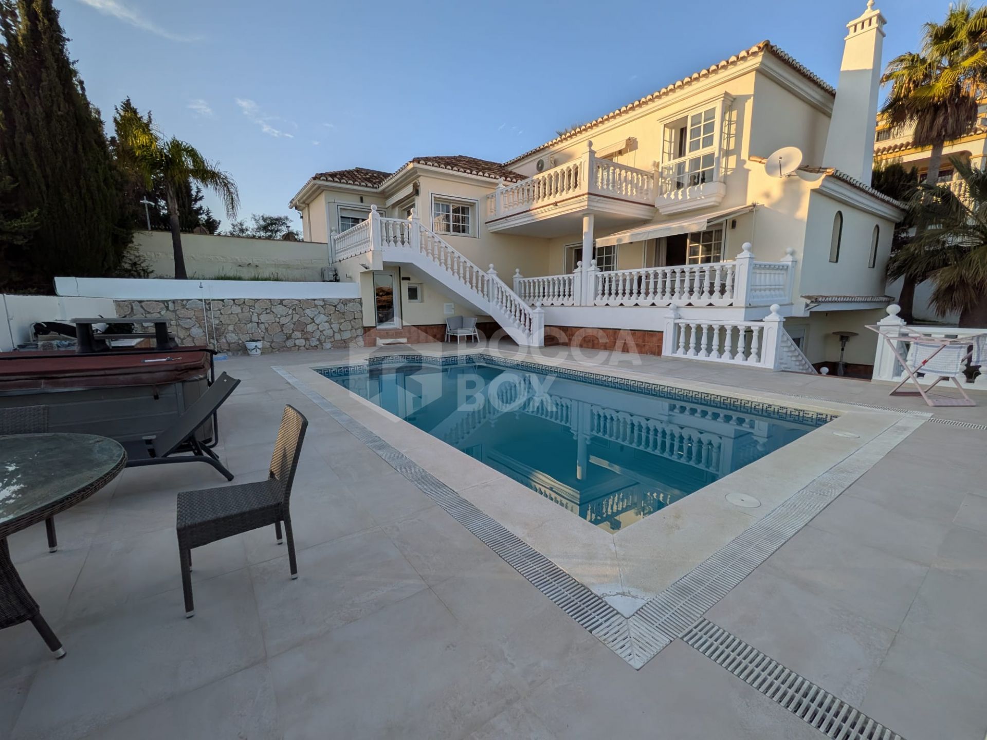 Elegant Two-Bedroom Apartment with Private Pool and Panoramic Views