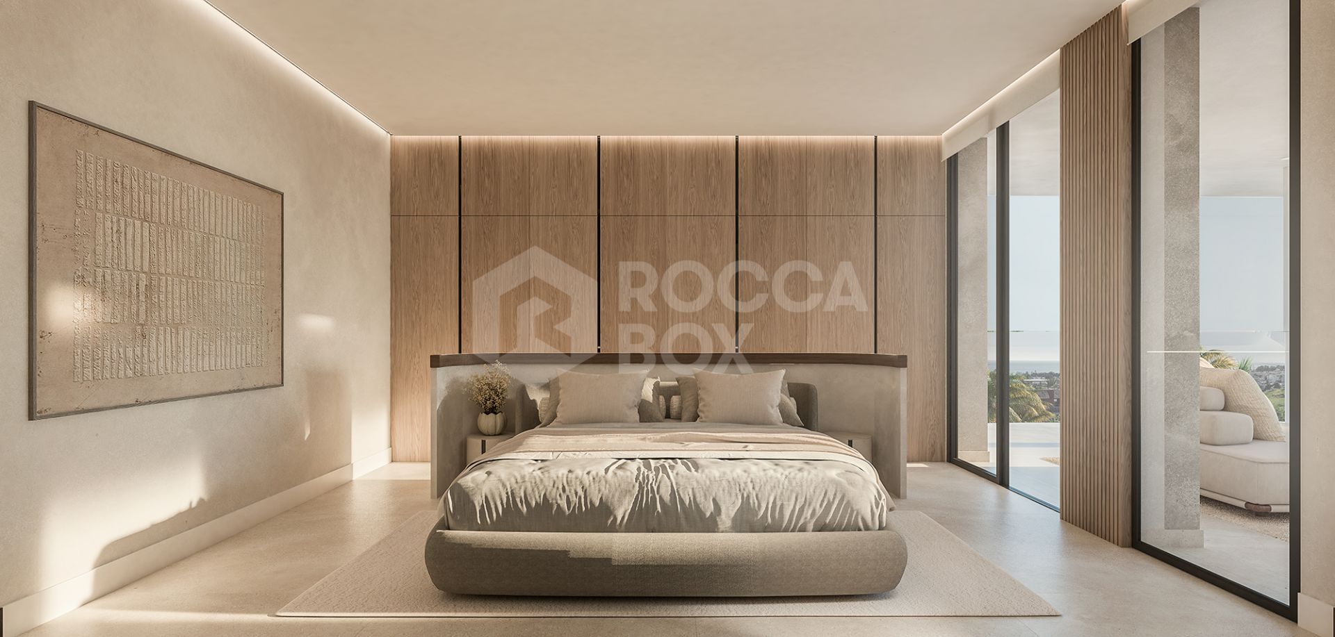 Modern 3-Bed Luxury Residence with Panoramic Views in Estepona