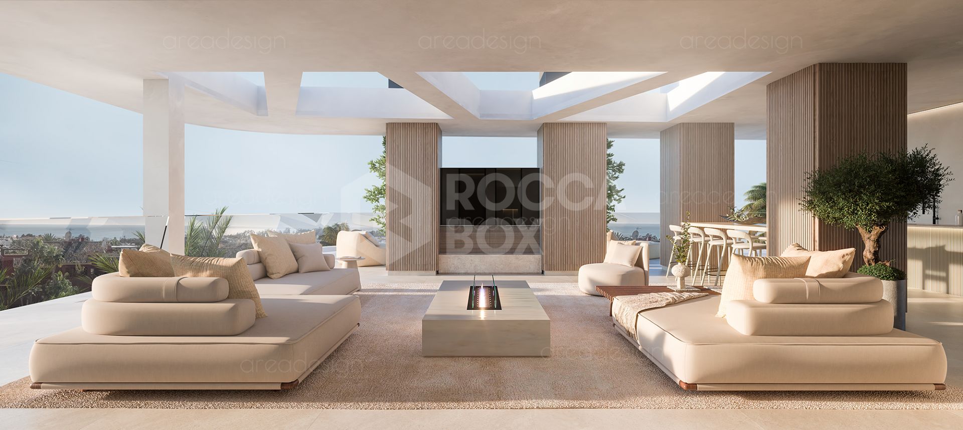 Modern 3-Bed Luxury Residence with Panoramic Views in Estepona