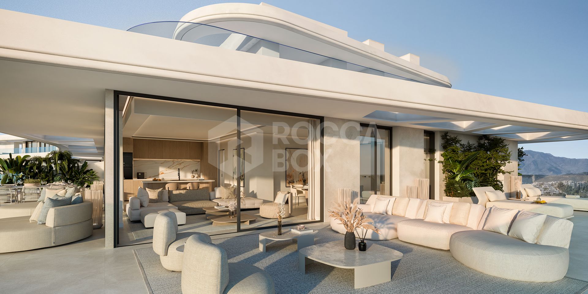 Modern 3-Bed Luxury Residence with Panoramic Views in Estepona