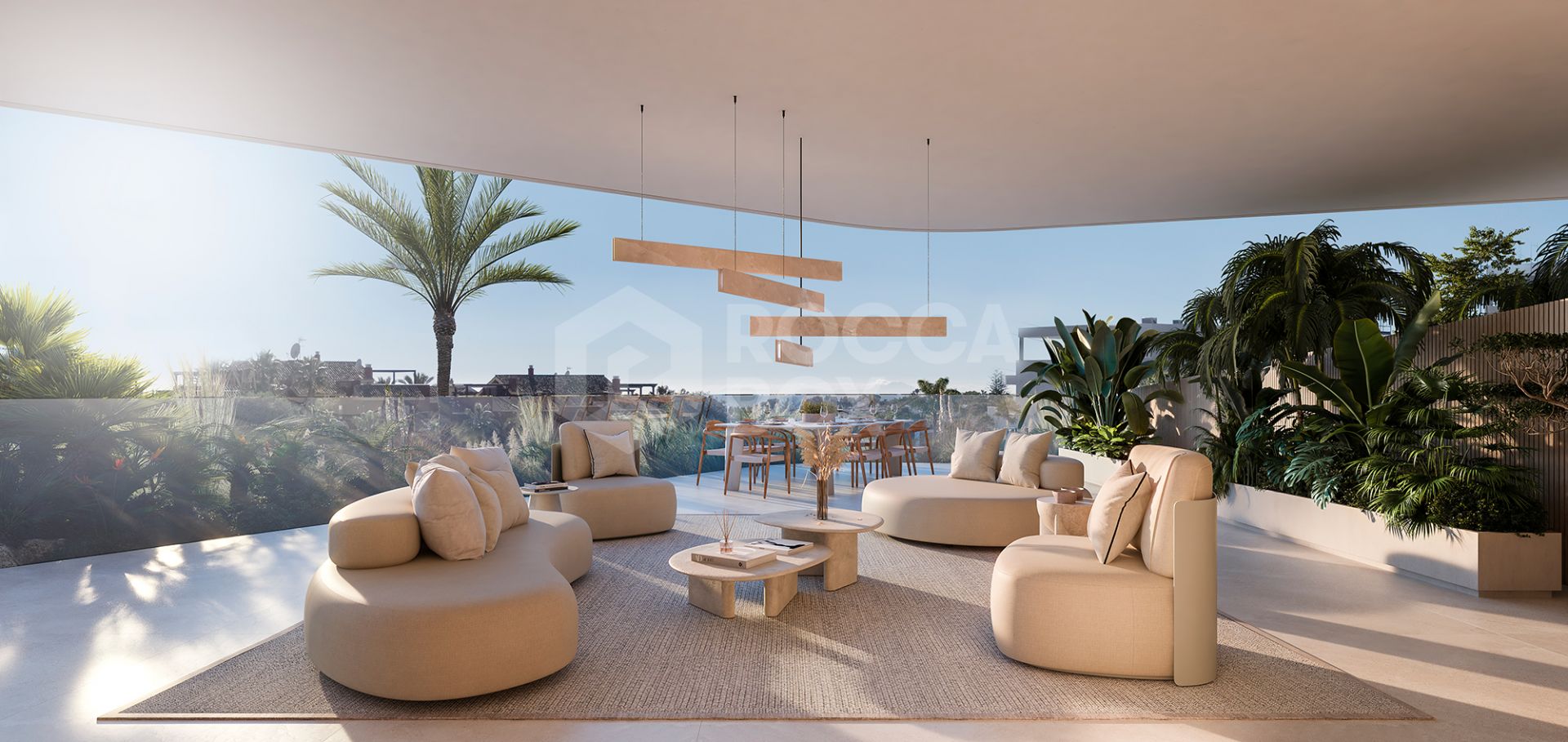 Modern 3-Bed Luxury Residence with Panoramic Views in Estepona