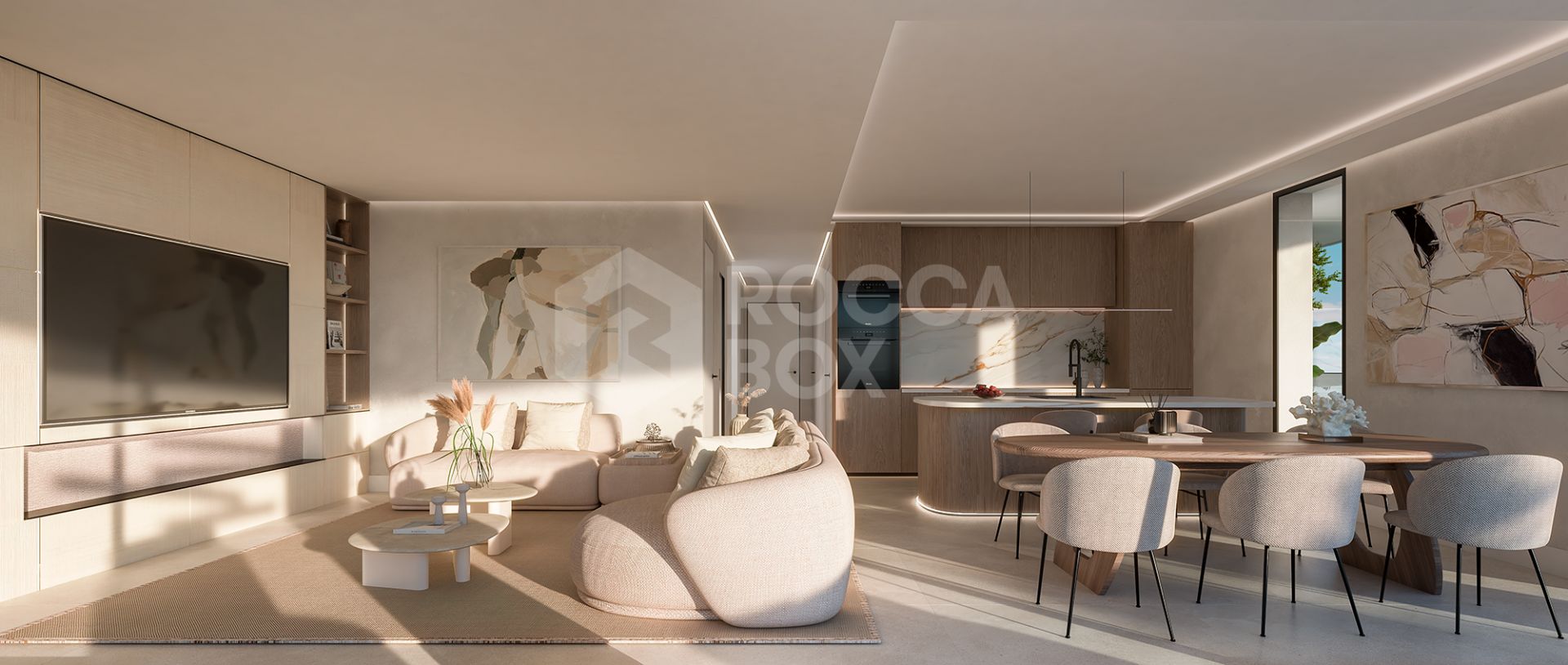 Modern 3-Bed Luxury Residence with Panoramic Views in Estepona