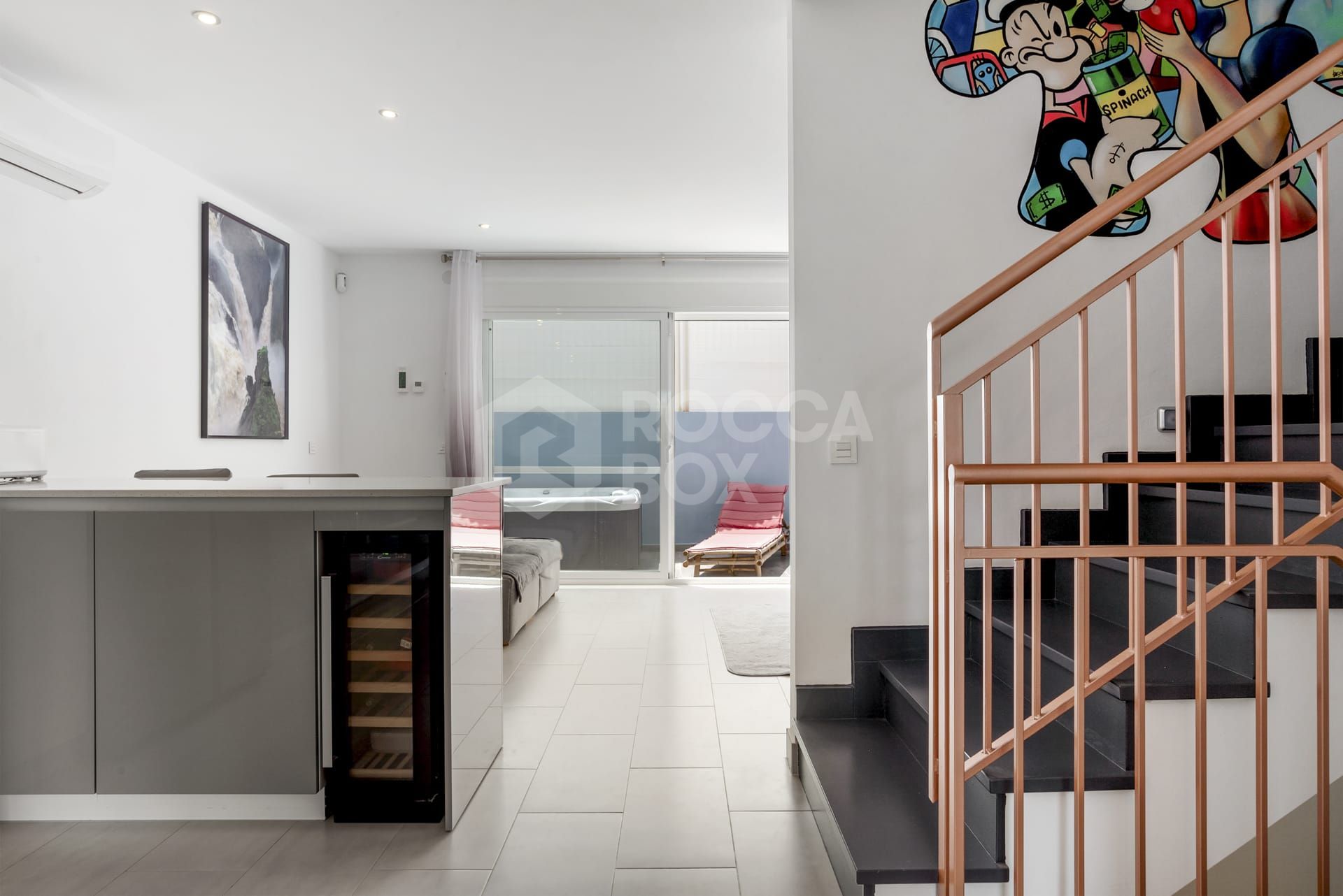 Modern Corner Townhouse in Central Estepona