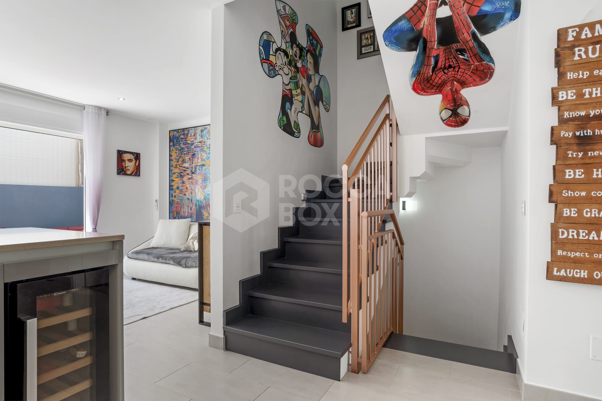 Modern Corner Townhouse in Central Estepona