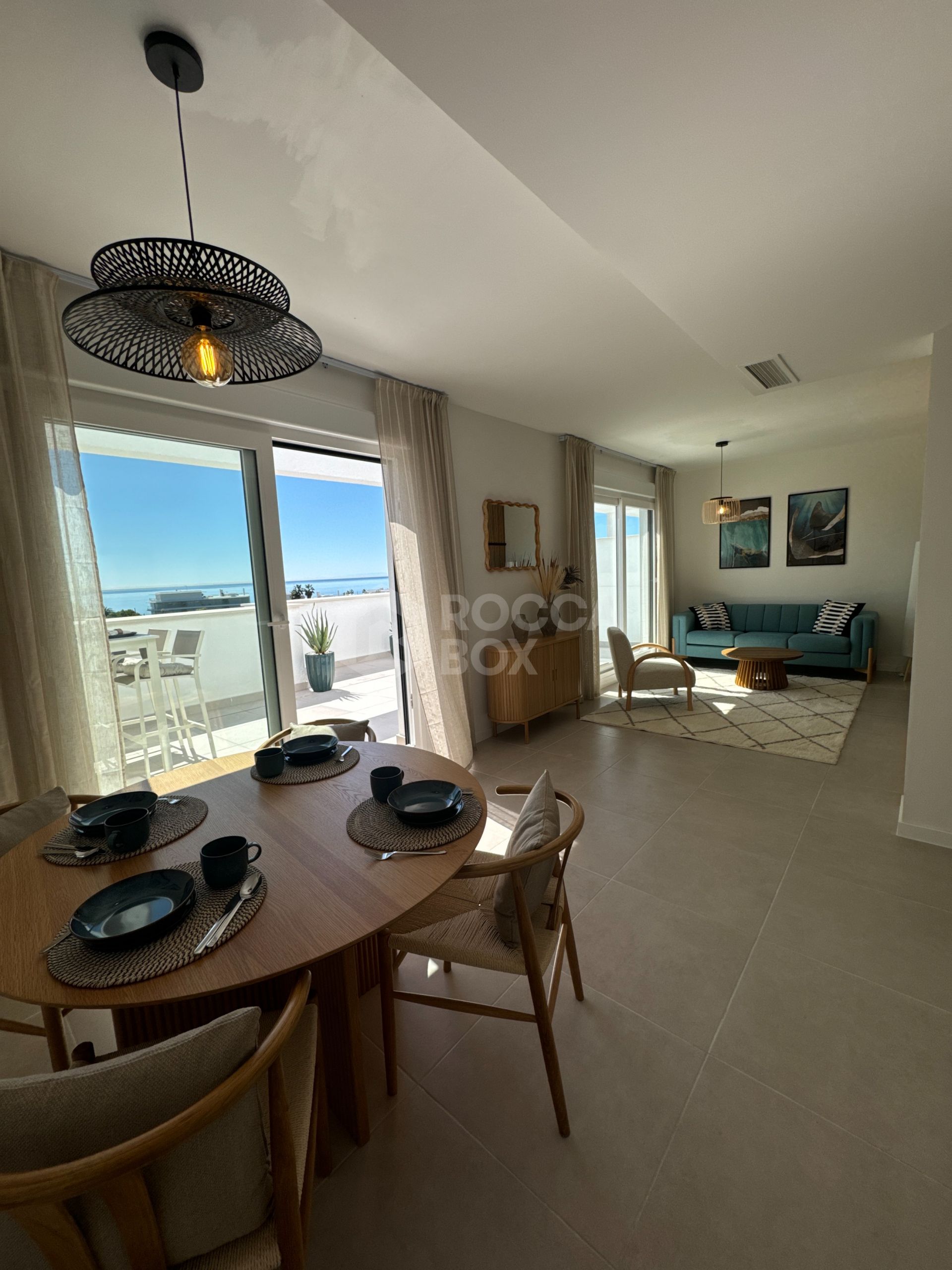 Luxury Penthouse with Panoramic Sea Views and High-End Finishes