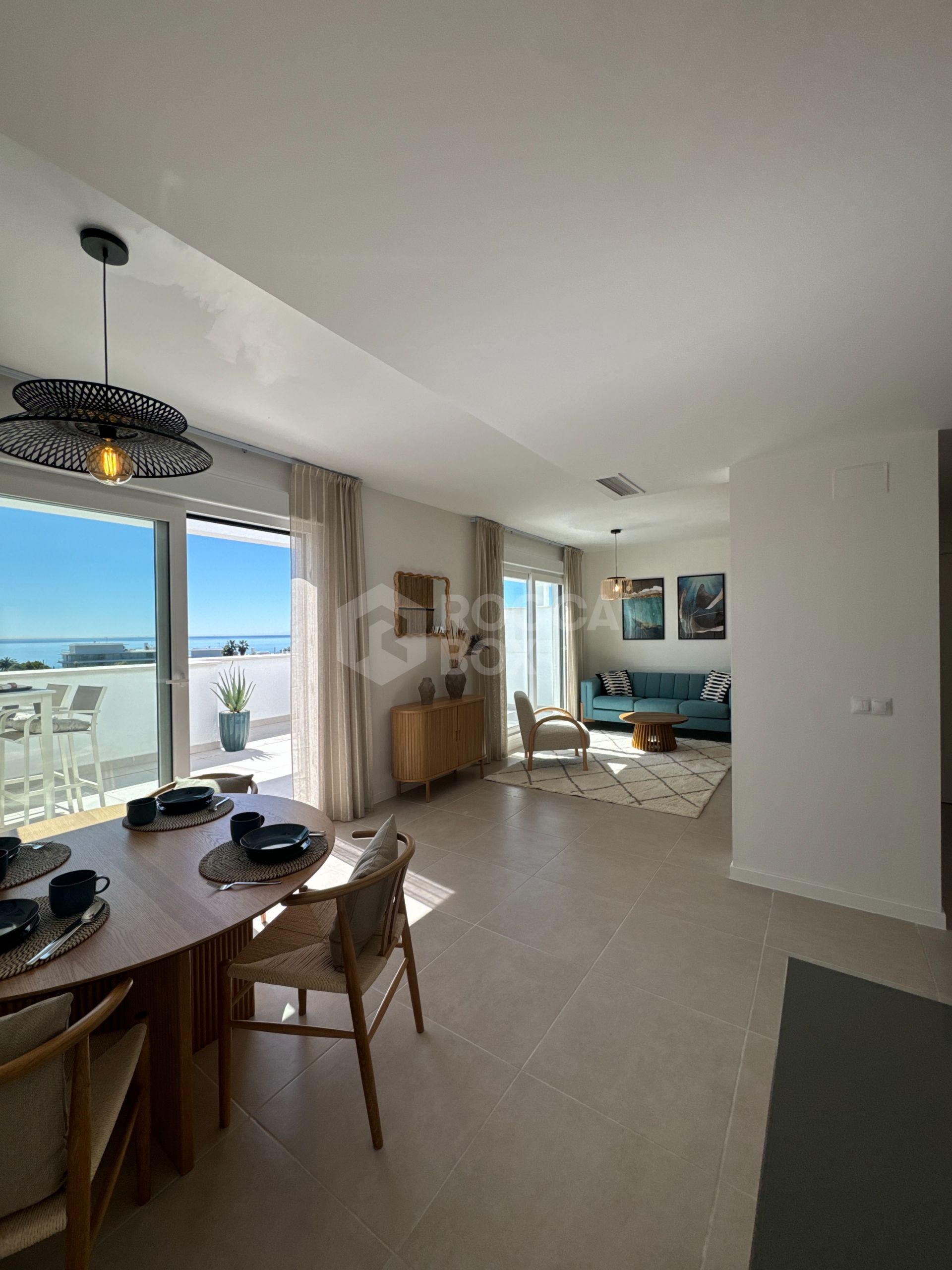 Luxury Penthouse with Panoramic Sea Views and High-End Finishes