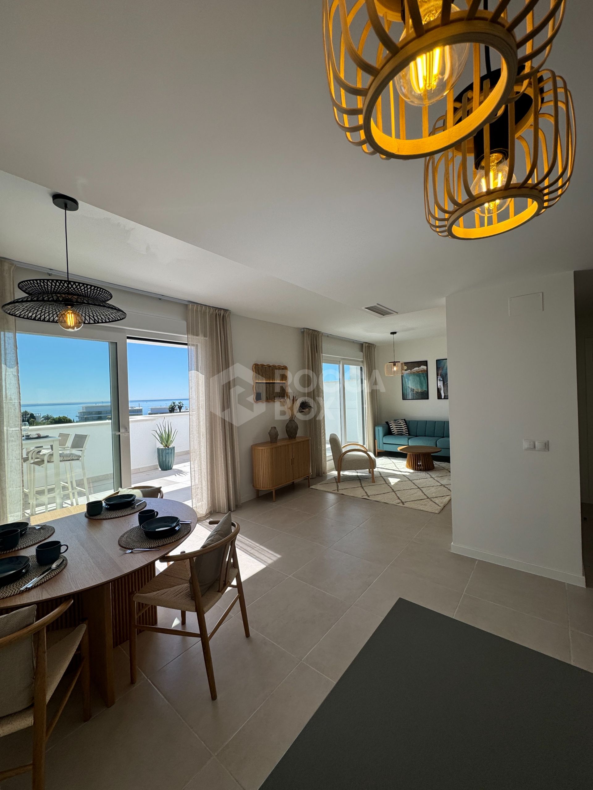 Luxury Penthouse with Panoramic Sea Views and High-End Finishes