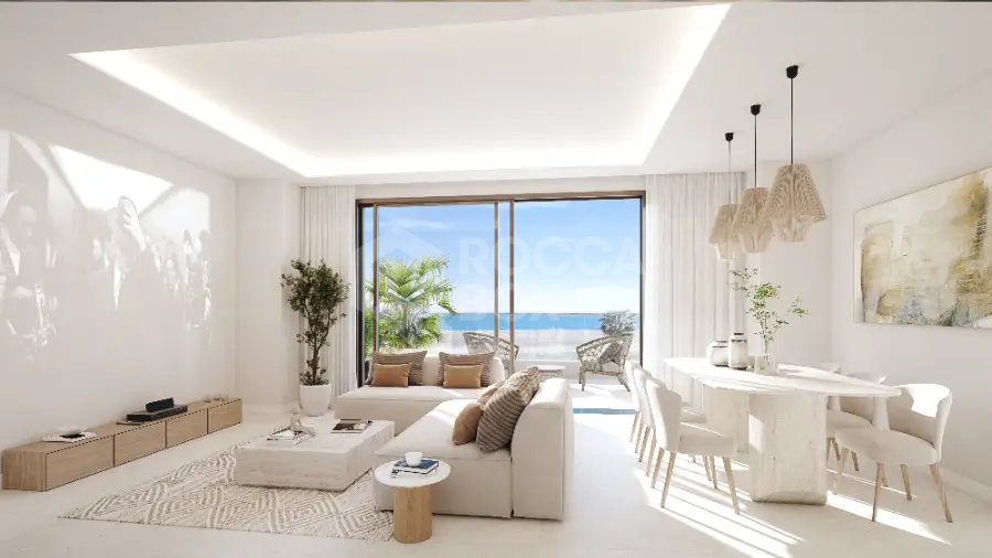 Extraordinary Beachfront 2-Bed, 2-Bath Home in Málaga — A Project Like Never Before