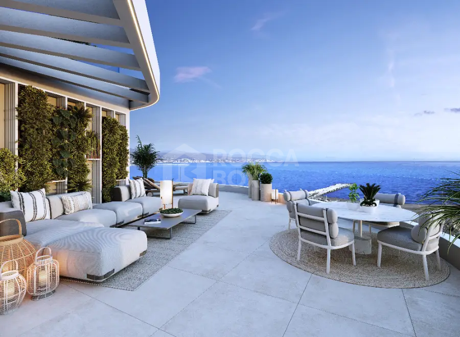 Extraordinary Beachfront 2-Bed, 2-Bath Home in Málaga — A Project Like Never Before