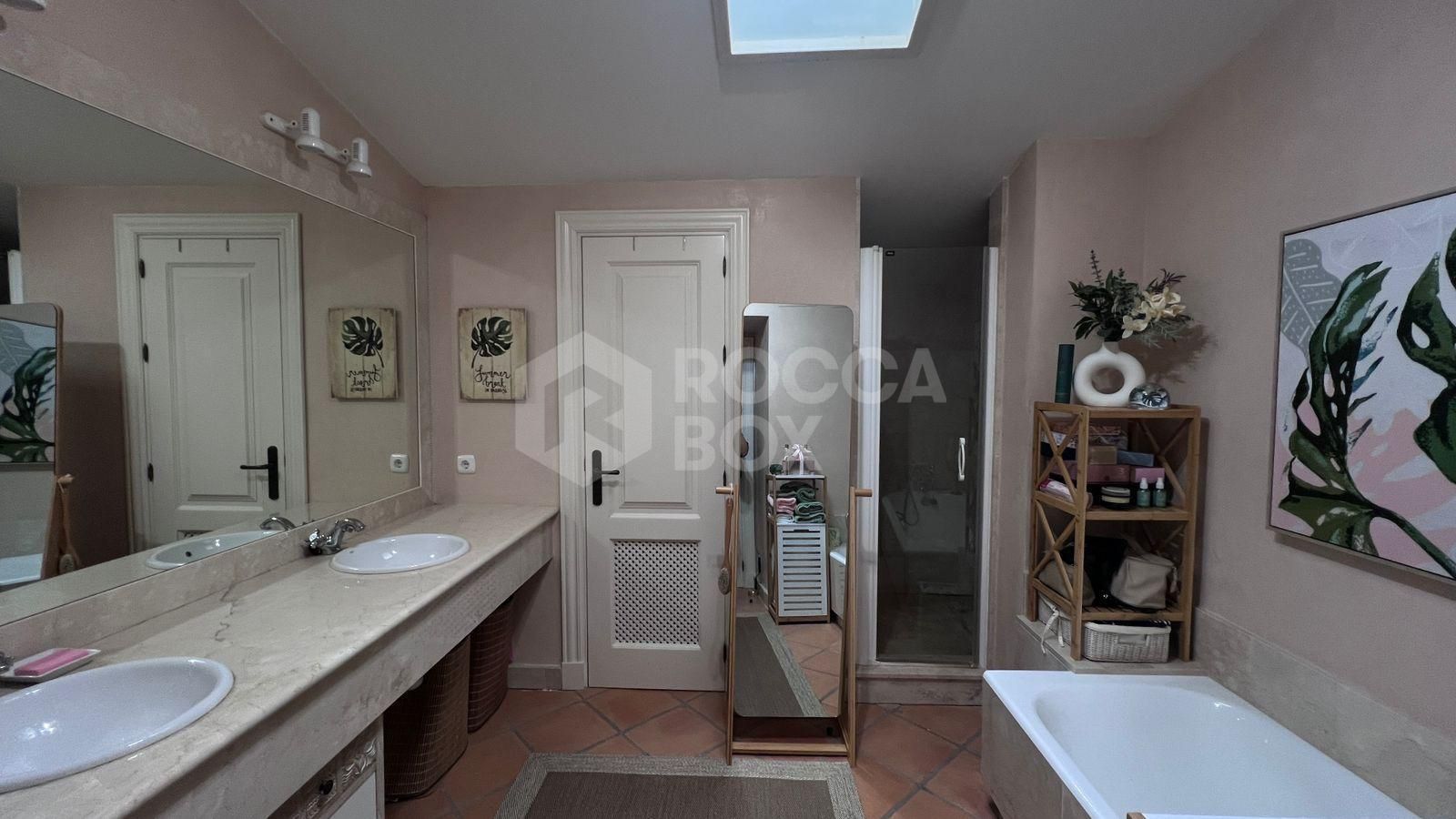 4-Bedroom Townhouse with Private Pool, Garden & Golf + Lake Views in Sotogrande