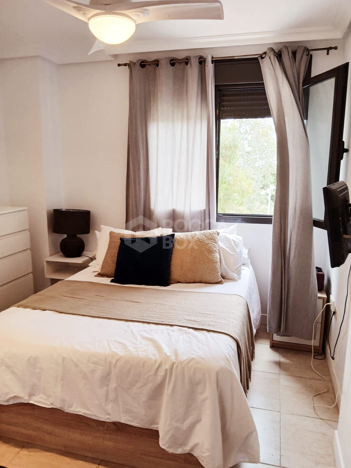 Corner Apartment with Terrace in Sunset Golf Urbanization