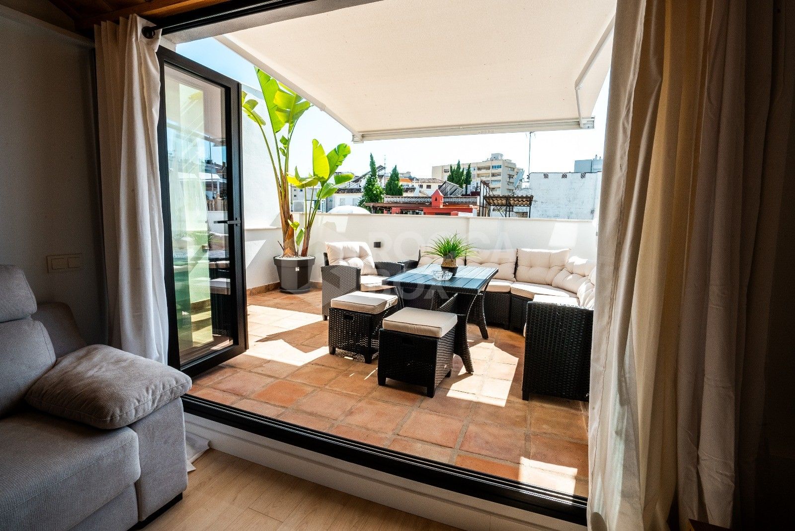 Renovated townhouse with private pool in Marbella Old Town