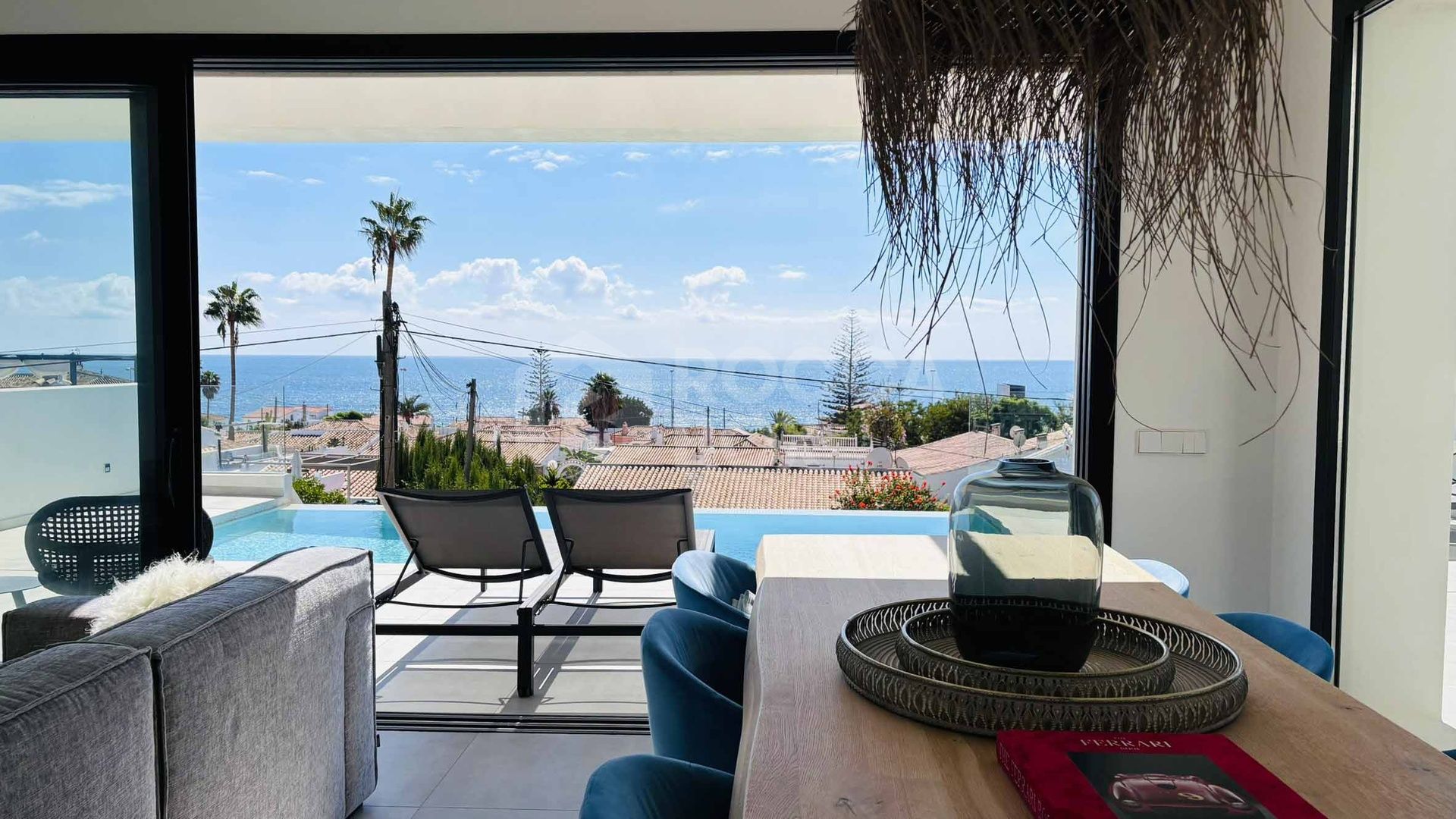 Modern Sea-View Villa Just 200m from the Beach – El Chaparral, Mijas Costa