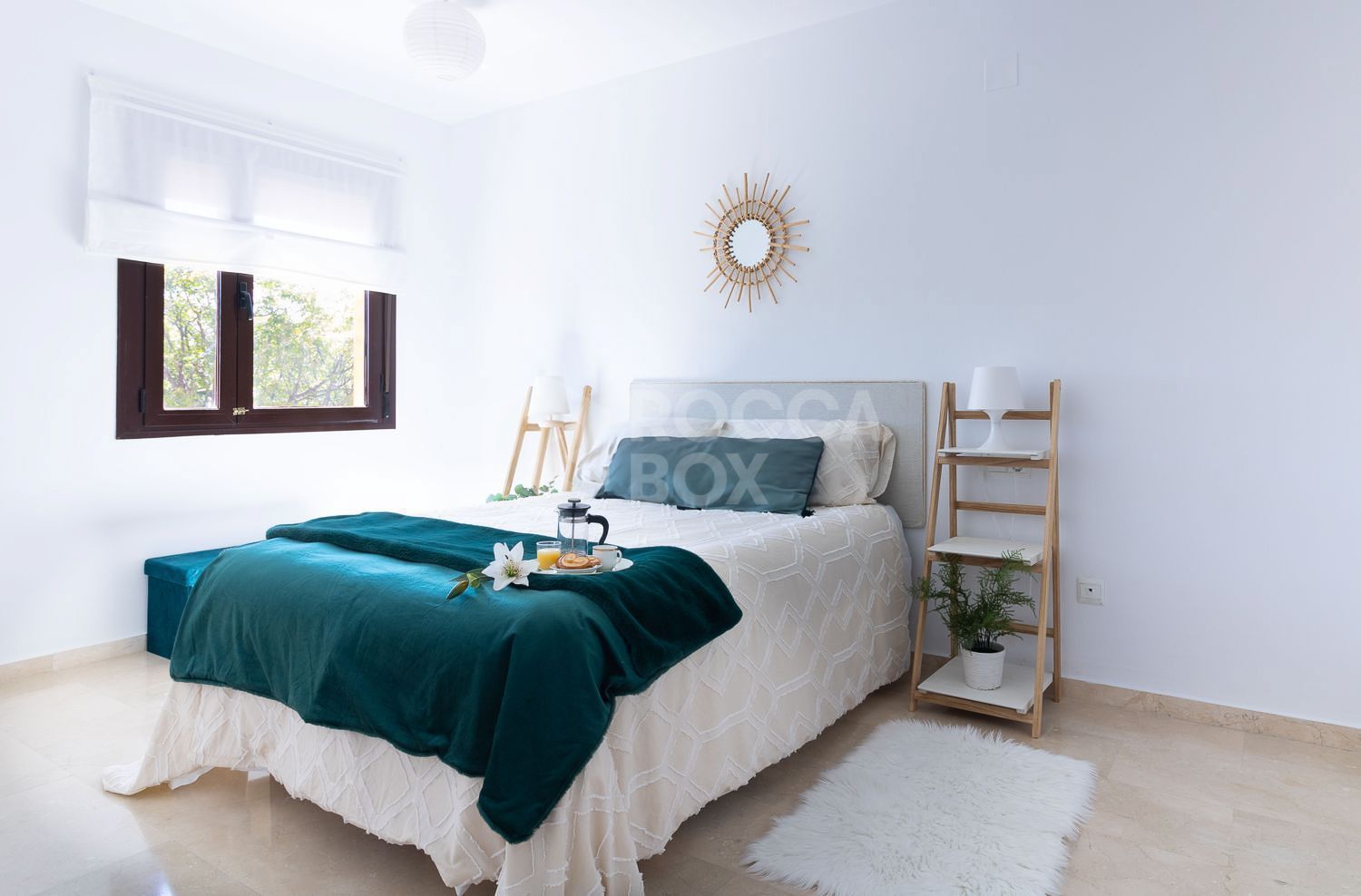 Apartment Steps from Estepona Promenade with Pool & Garden Views