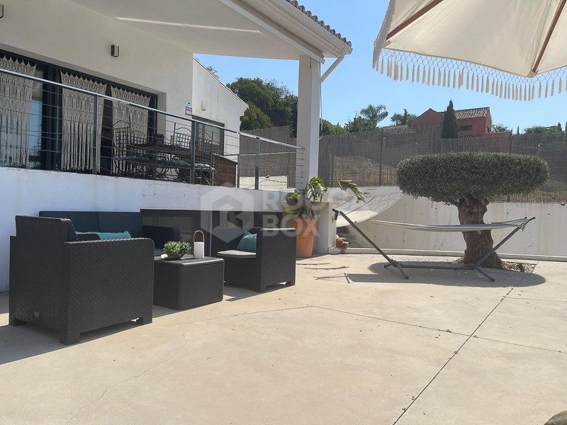 Elegant 4-Bedroom Villa in Estepona with Panoramic Sea, Mountain & Africa Views