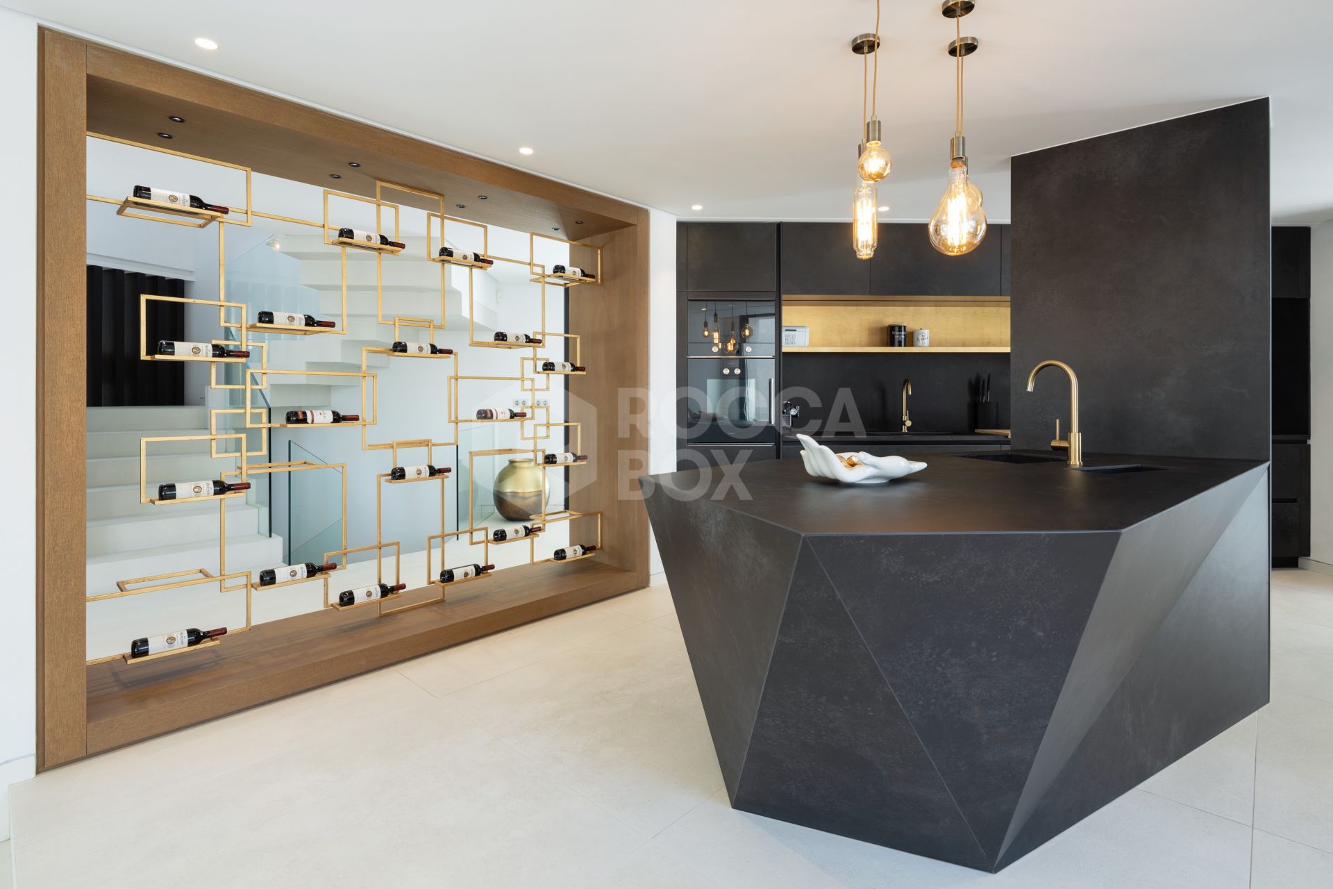 Refined Contemporary Villa in El Herrojo Alto, Benahavís