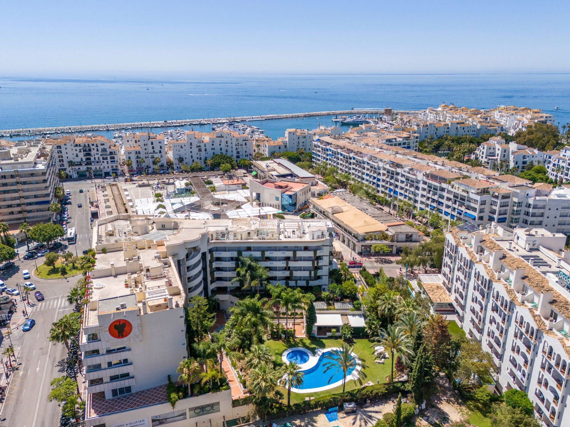 Luxury Two-Bedroom Apartment with Partial Sea Views in Prime Puerto Banus