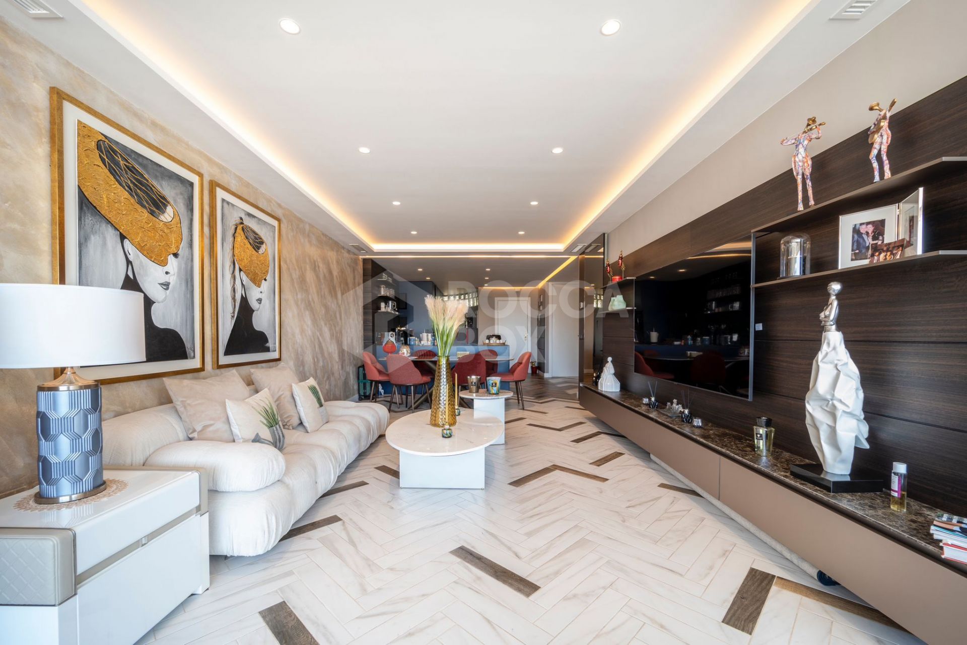 Luxury Two-Bedroom Apartment with Partial Sea Views in Prime Puerto Banus
