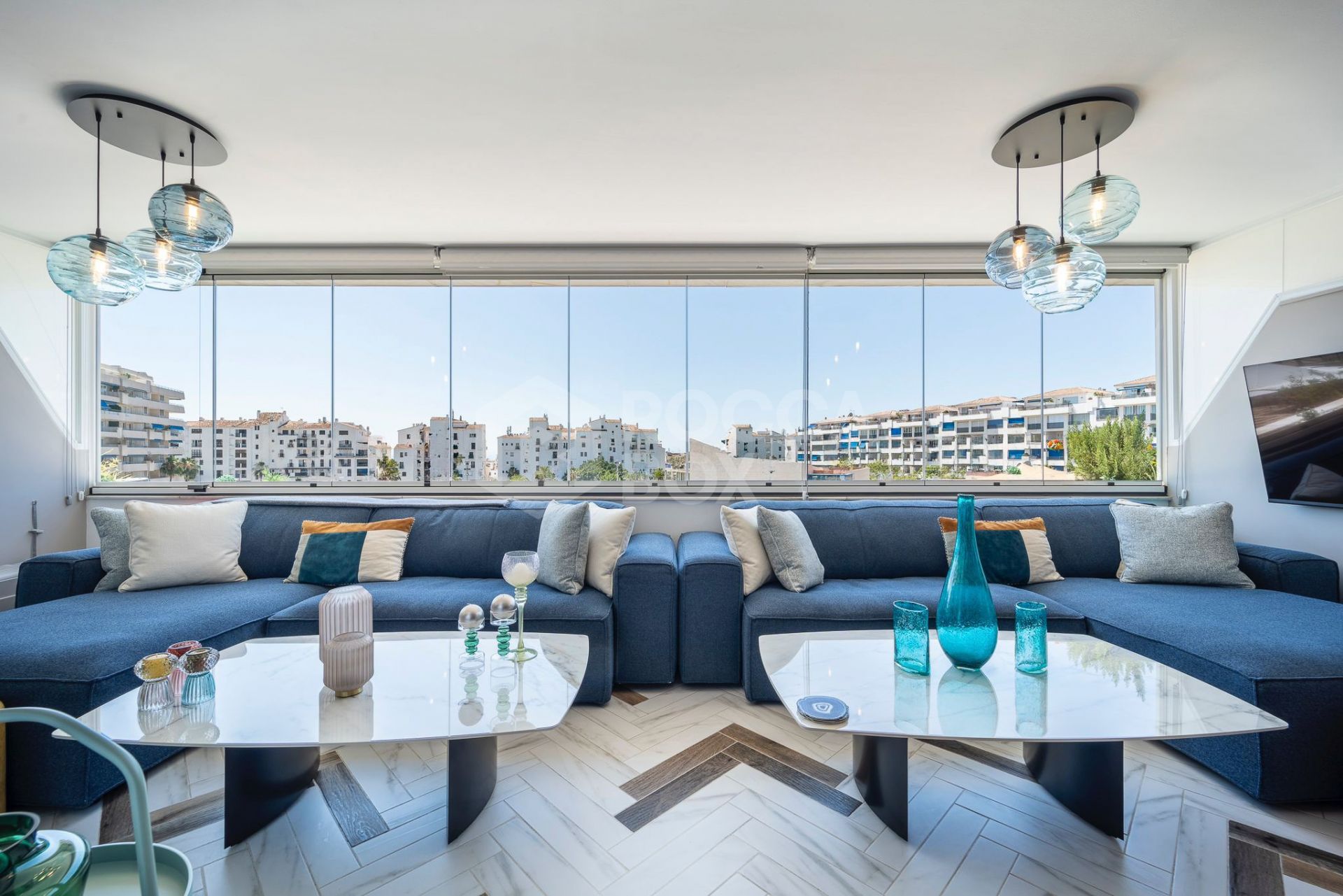 Luxury Two-Bedroom Apartment with Partial Sea Views in Prime Puerto Banus