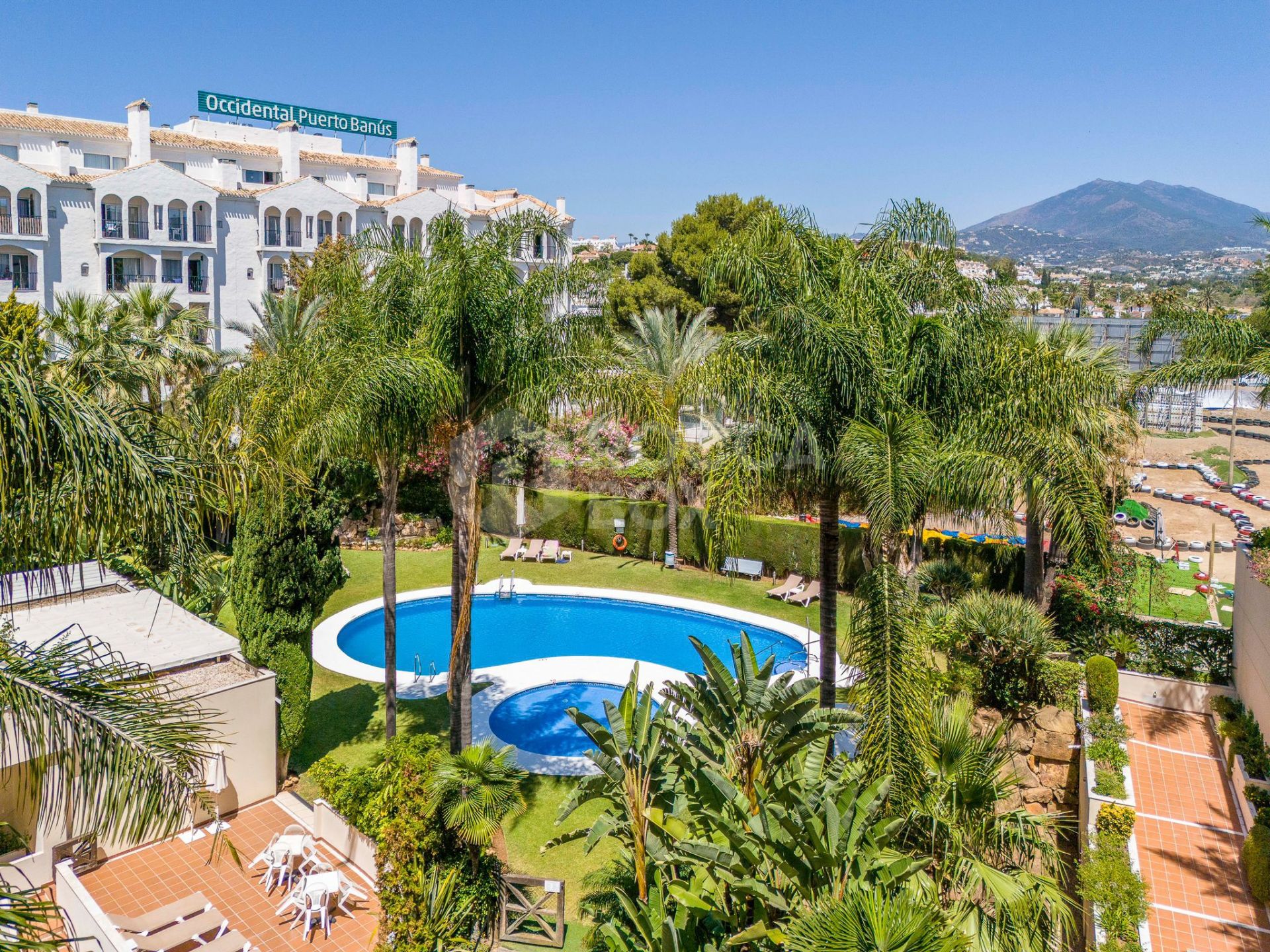 Luxury Two-Bedroom Apartment with Partial Sea Views in Prime Puerto Banus