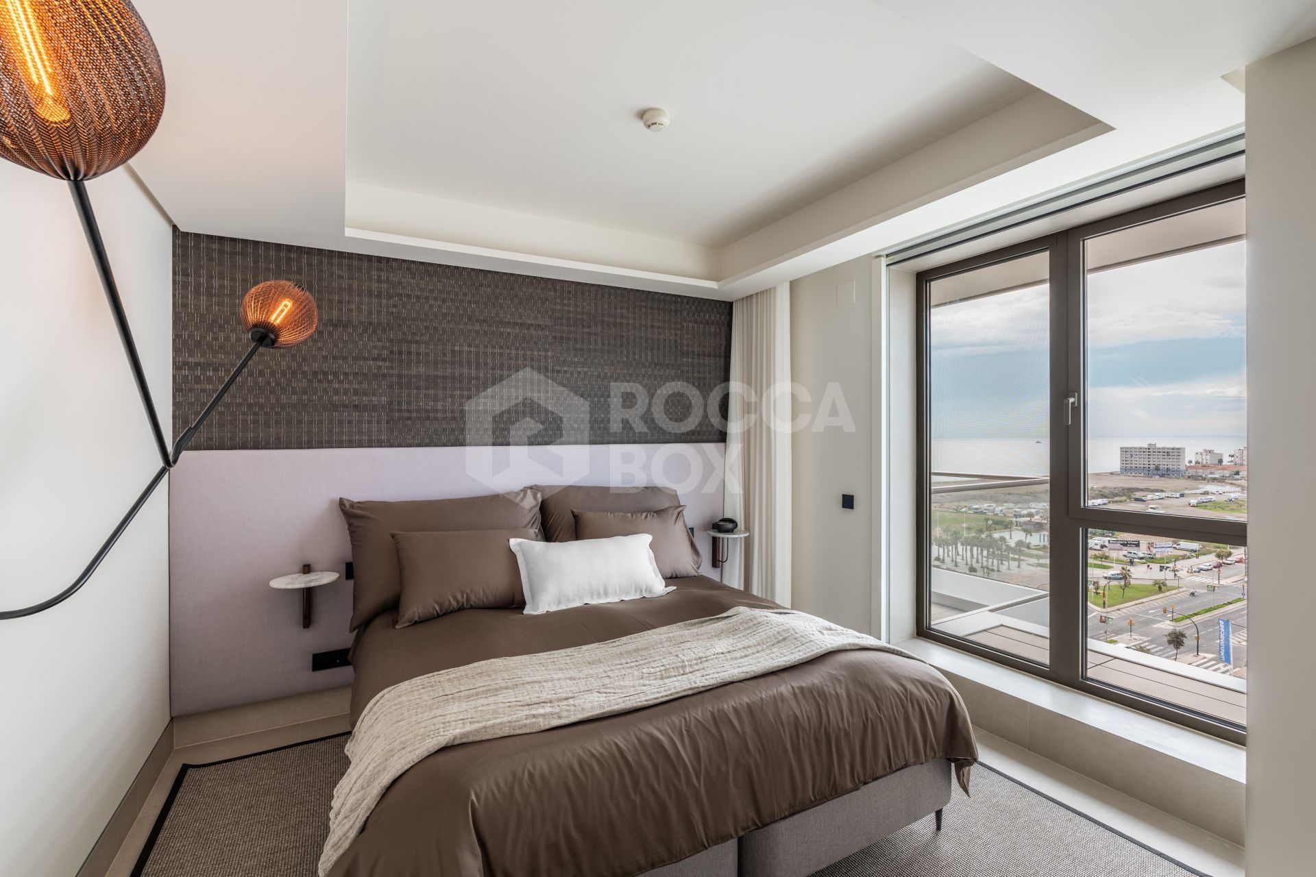 Exclusive Beachfront 4-Bedroom Residence with Breathtaking Sea Views & Amenities at Malaga Towers