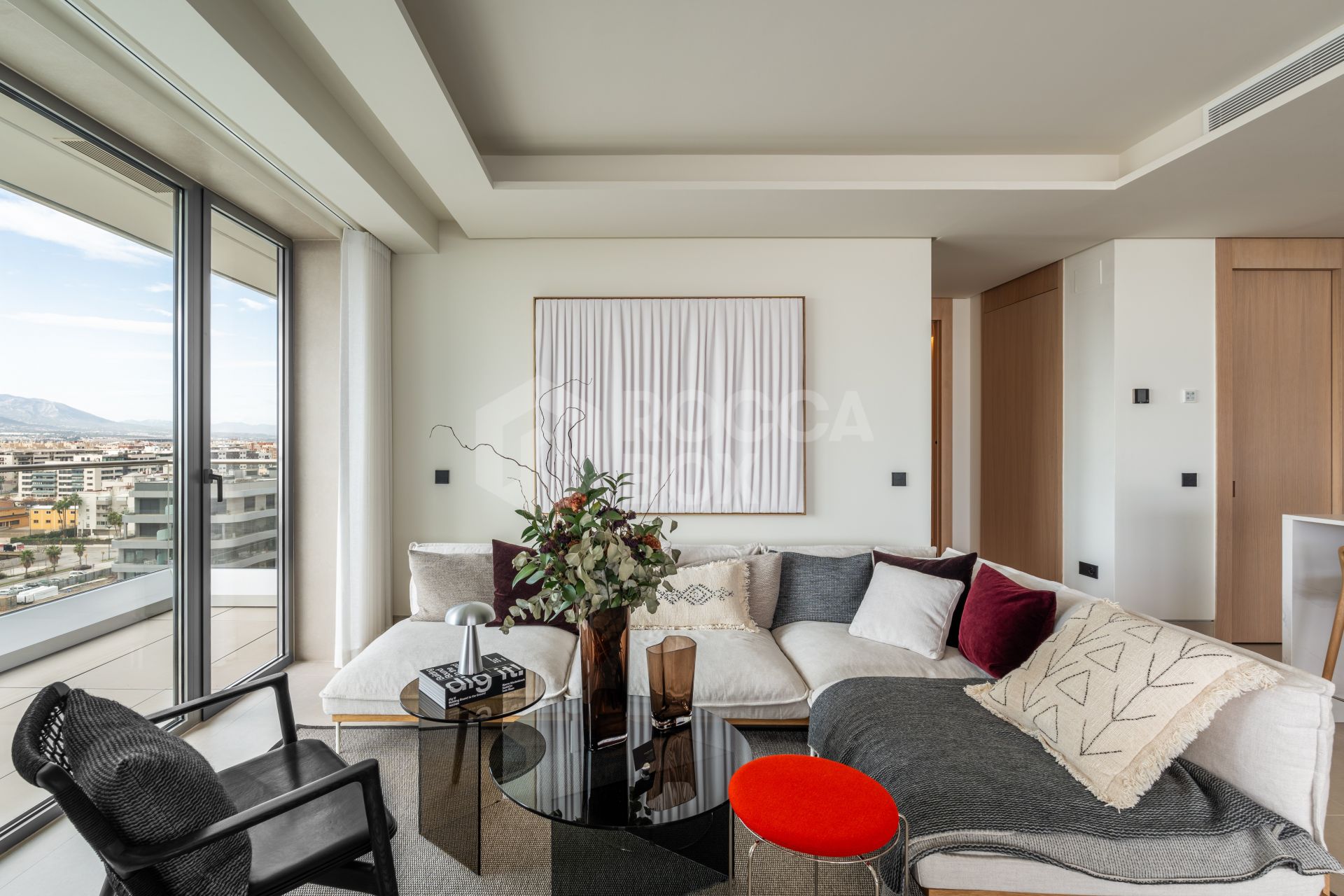 Exclusive Beachfront 4-Bedroom Residence with Breathtaking Sea Views & Amenities at Malaga Towers