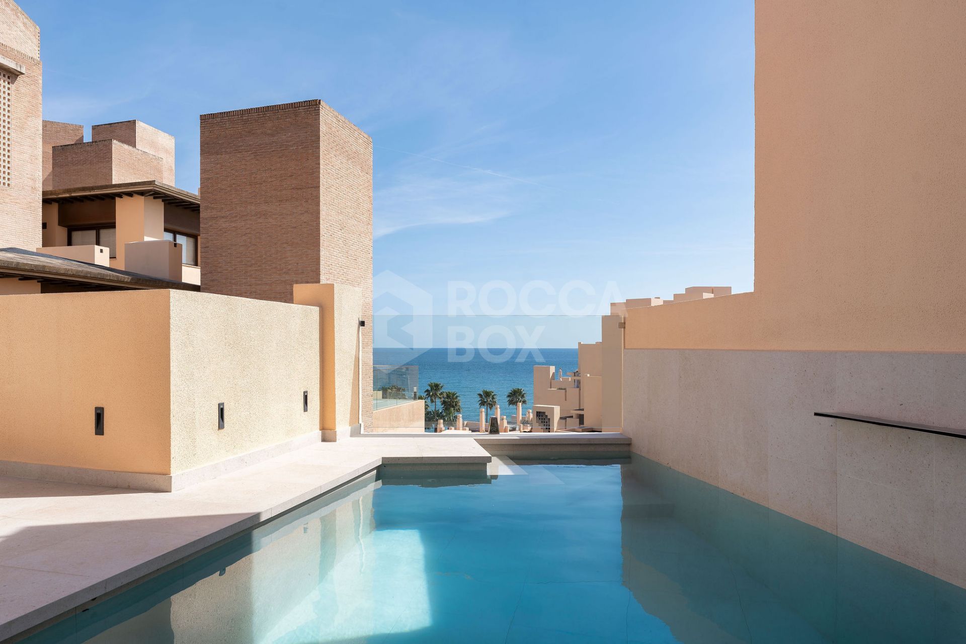 Renovated Beachfront Penthouse with Panoramic Sea Views in Estepona