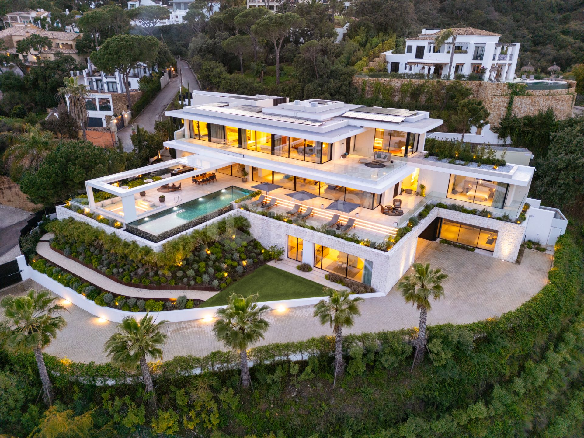 Sleek Modern Masterpiece with Sea Views, Infinity Pool & Spa-Level Amenities