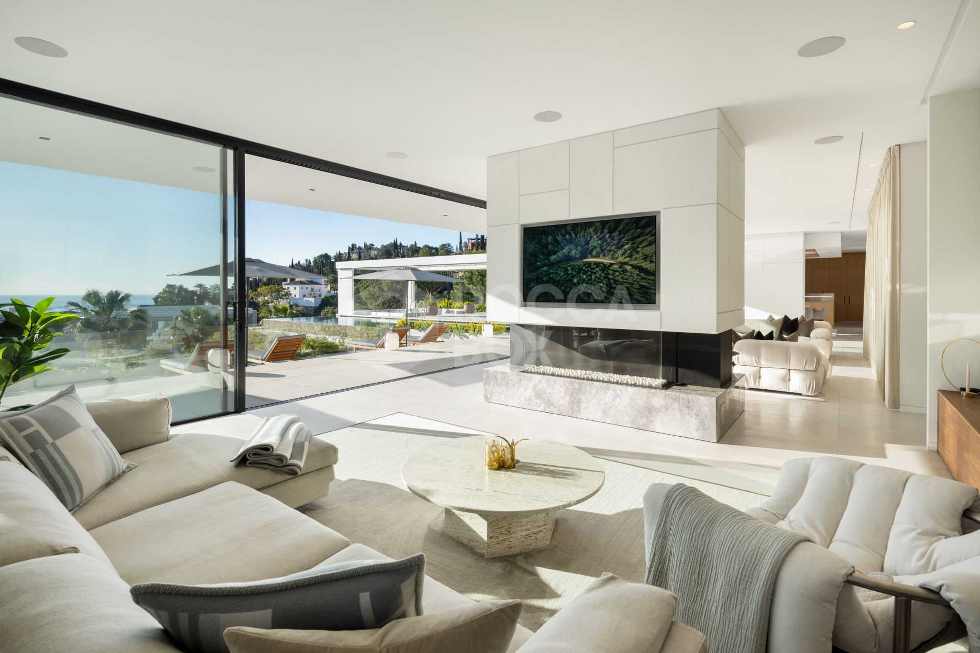 Sleek Modern Masterpiece with Sea Views, Infinity Pool & Spa-Level Amenities