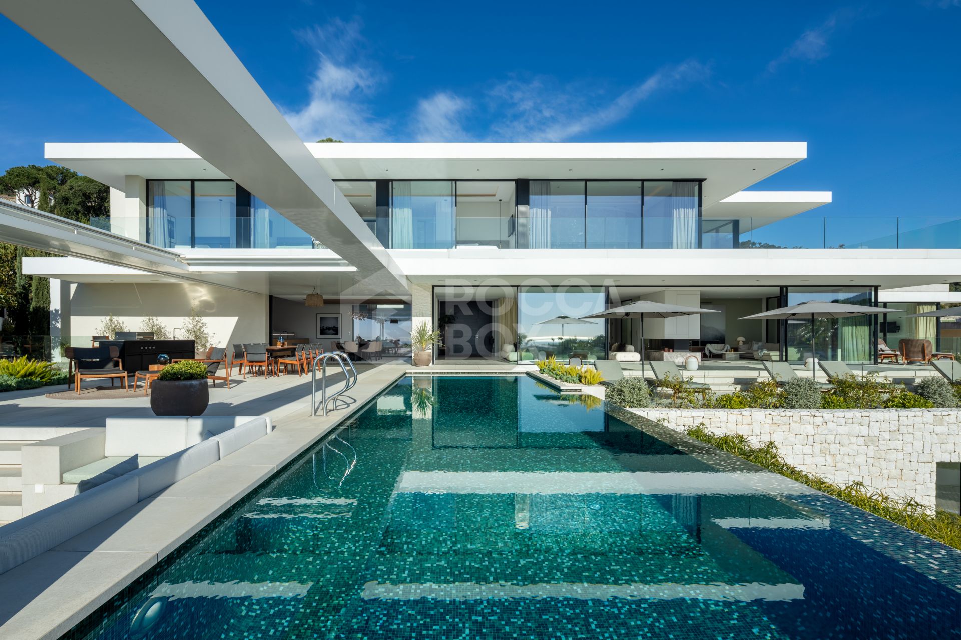 Sleek Modern Masterpiece with Sea Views, Infinity Pool & Spa-Level Amenities
