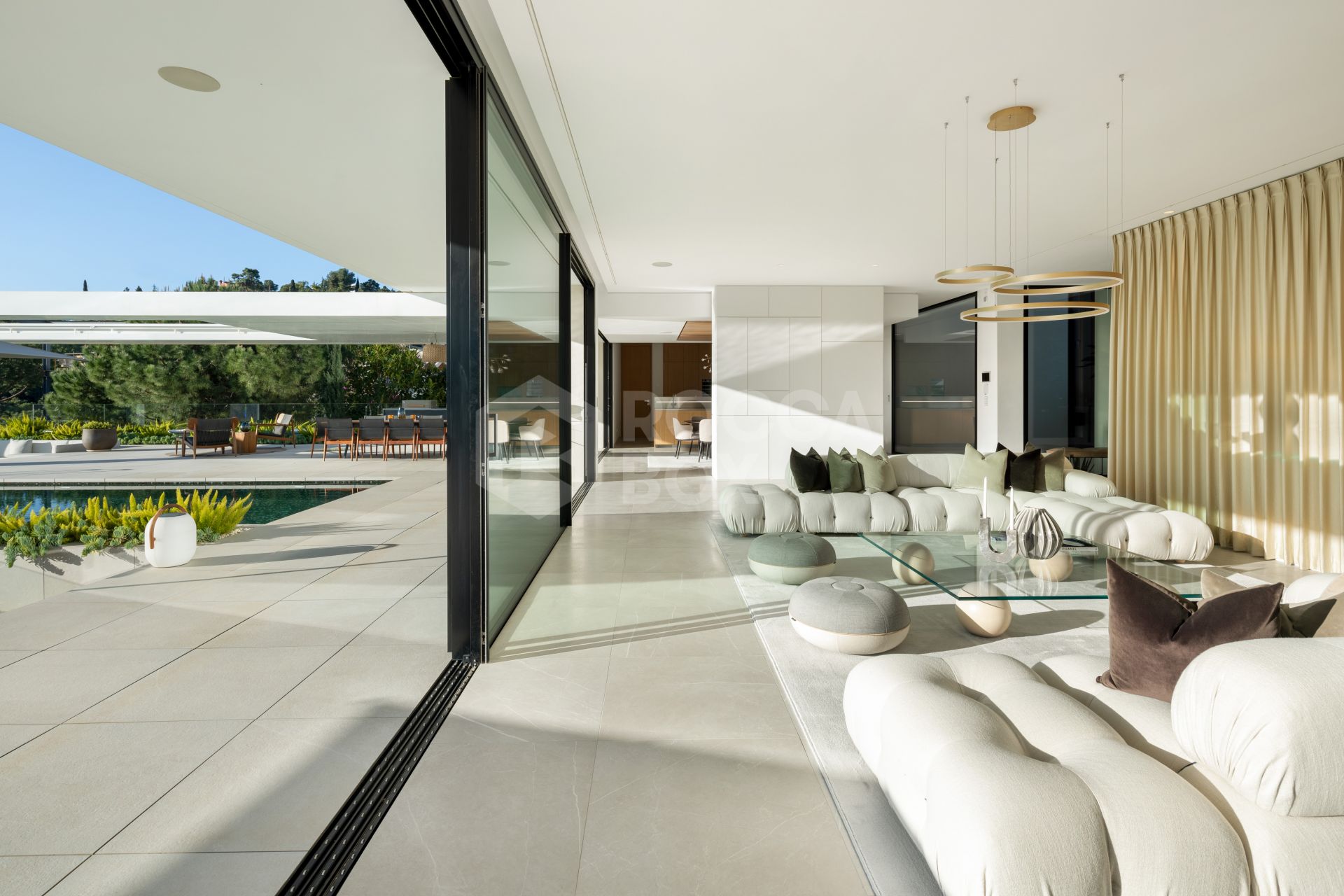 Sleek Modern Masterpiece with Sea Views, Infinity Pool & Spa-Level Amenities