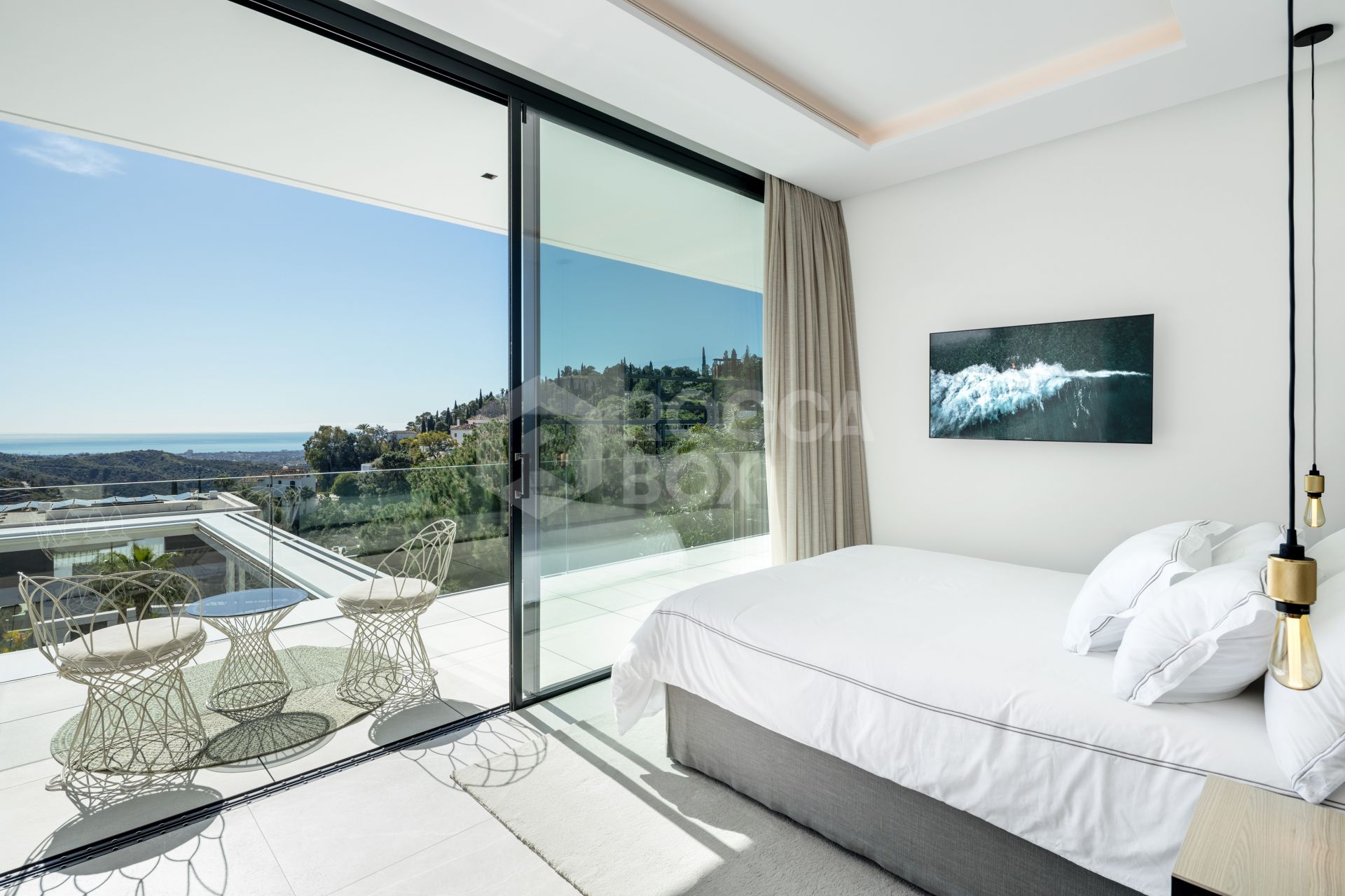 Sleek Modern Masterpiece with Sea Views, Infinity Pool & Spa-Level Amenities