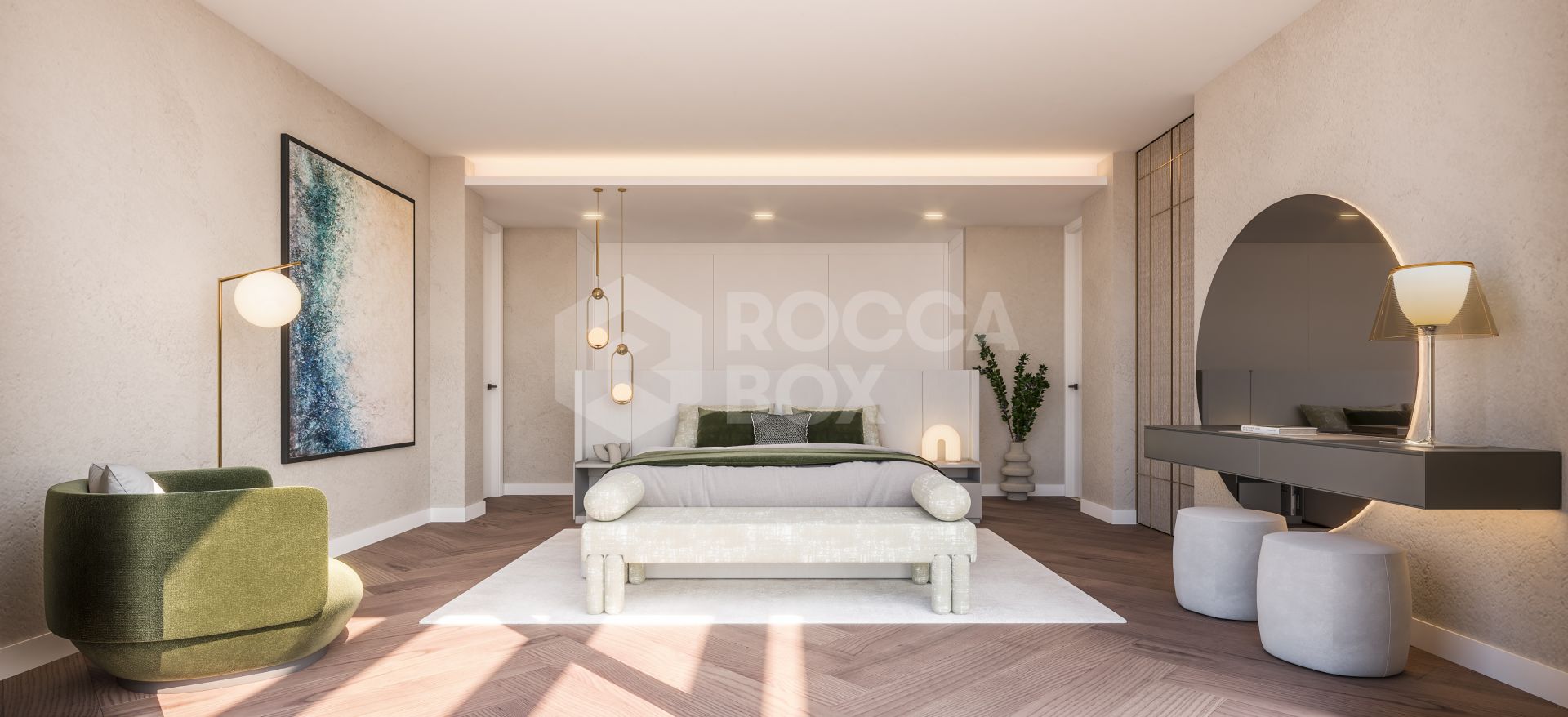 Architectural Elegance on the Golden Mile : Contemporary 5-Bedroom Villa with Sea Views & Timeless Luxury