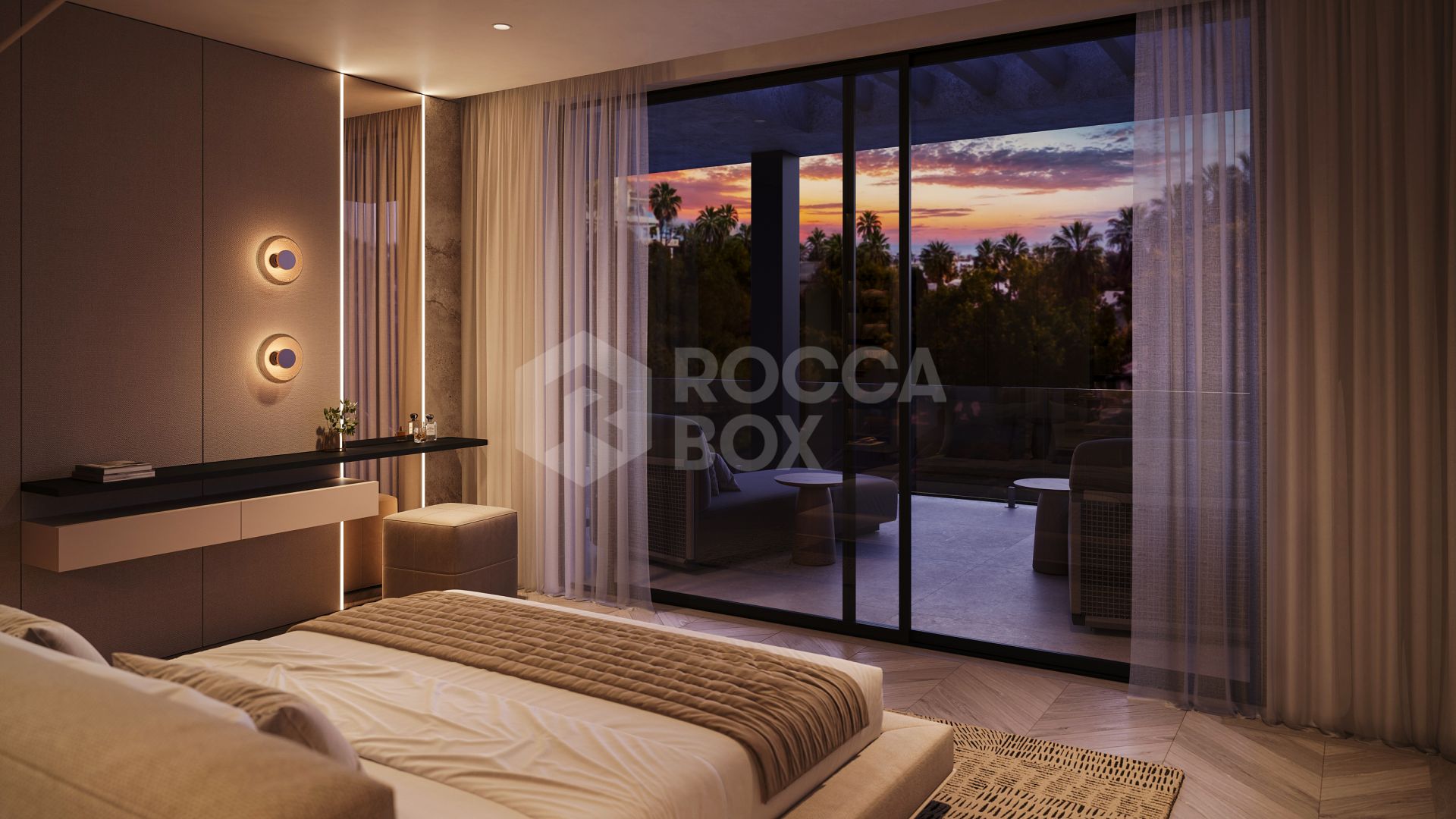 Architectural Elegance on the Golden Mile : Contemporary 5-Bedroom Villa with Sea Views & Timeless Luxury