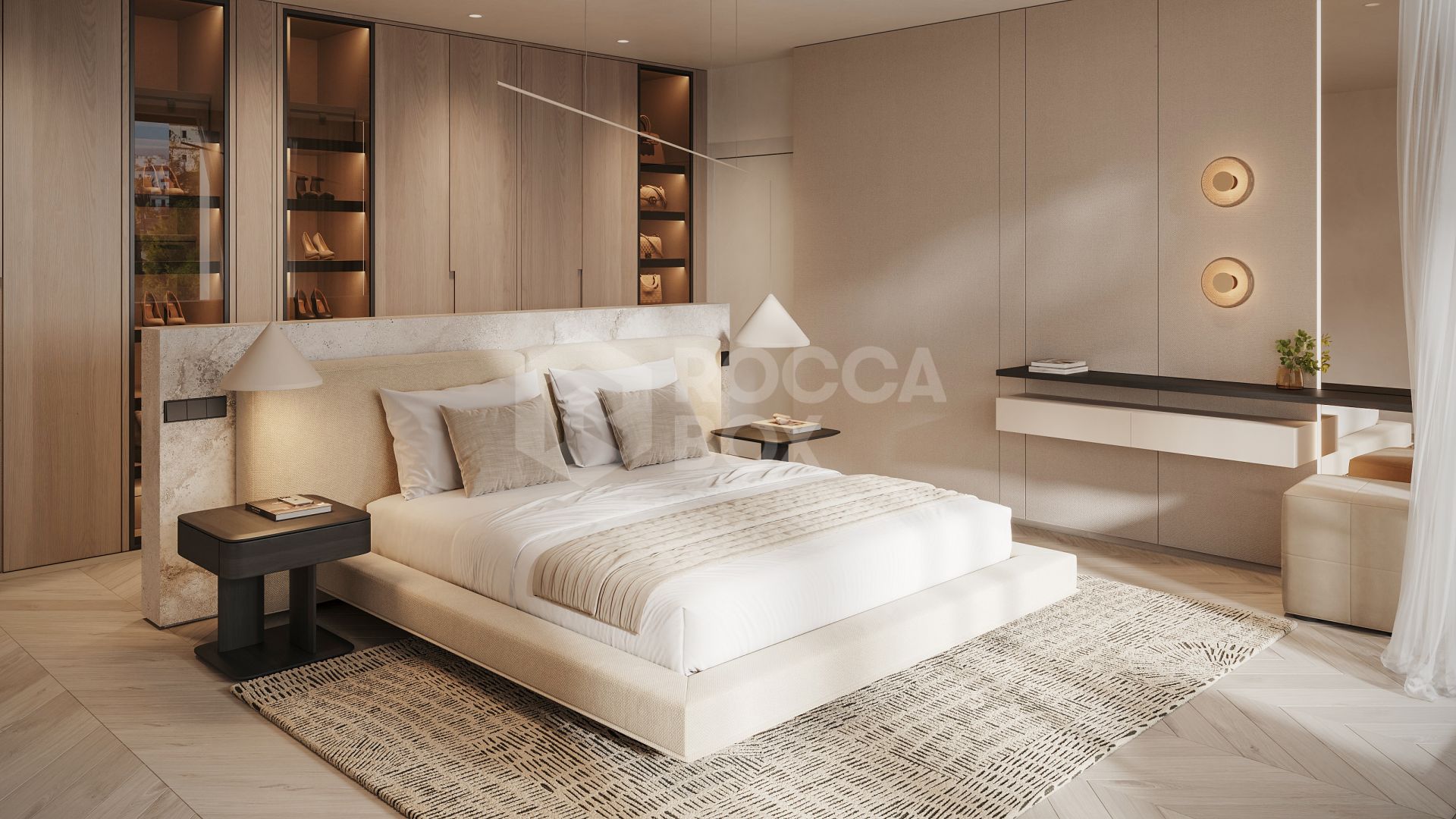 Architectural Elegance on the Golden Mile : Contemporary 5-Bedroom Villa with Sea Views & Timeless Luxury