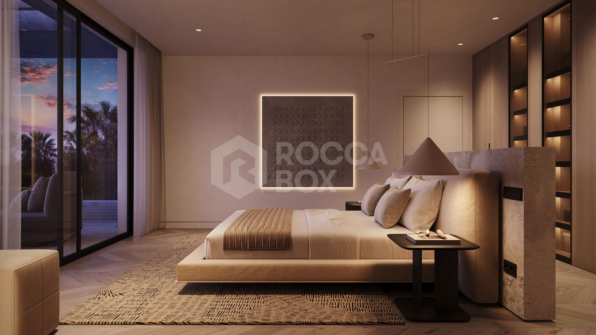 Architectural Elegance on the Golden Mile : Contemporary 5-Bedroom Villa with Sea Views & Timeless Luxury