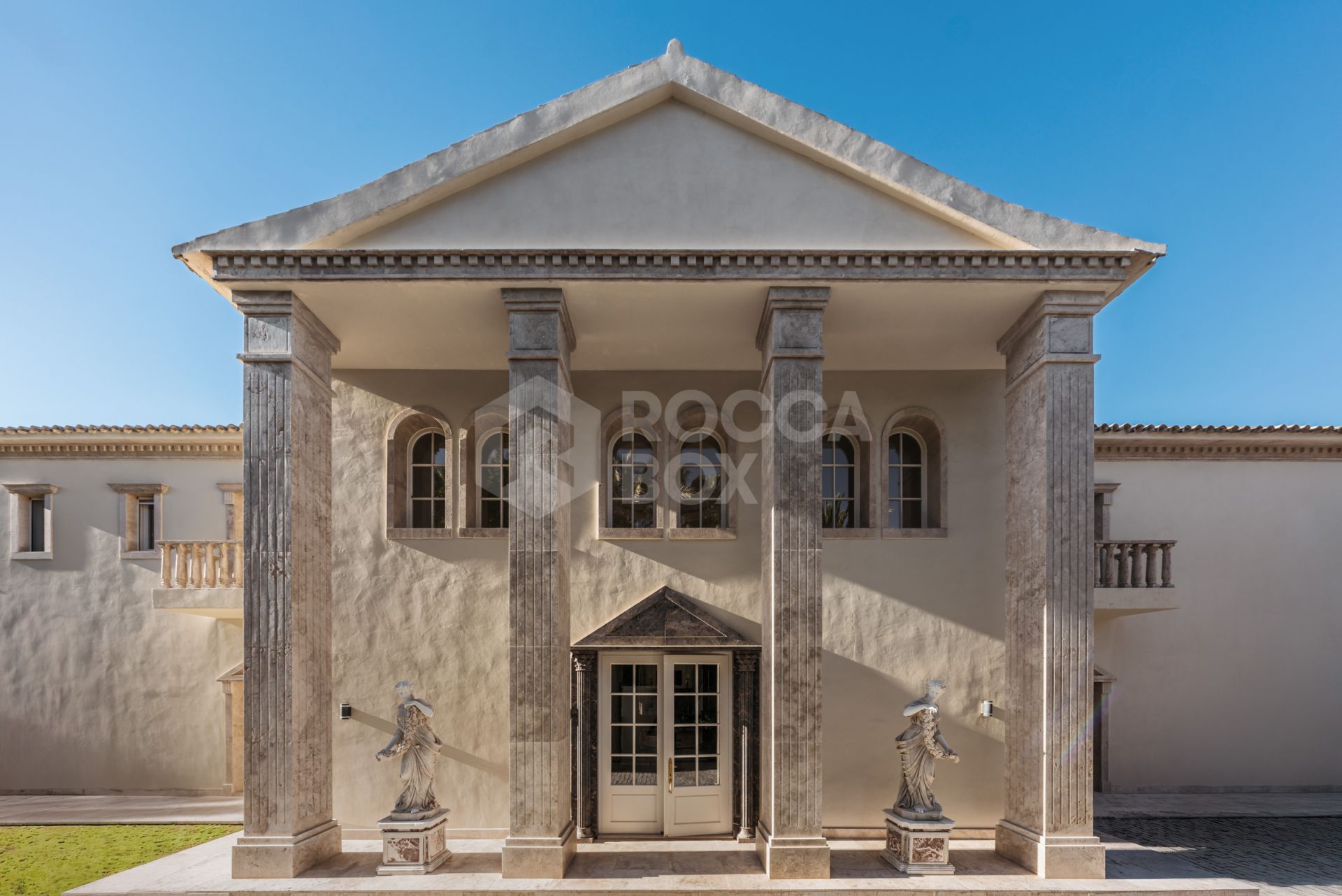 A Grand Neoclassical Estate in Prestigious Sierra Blanca