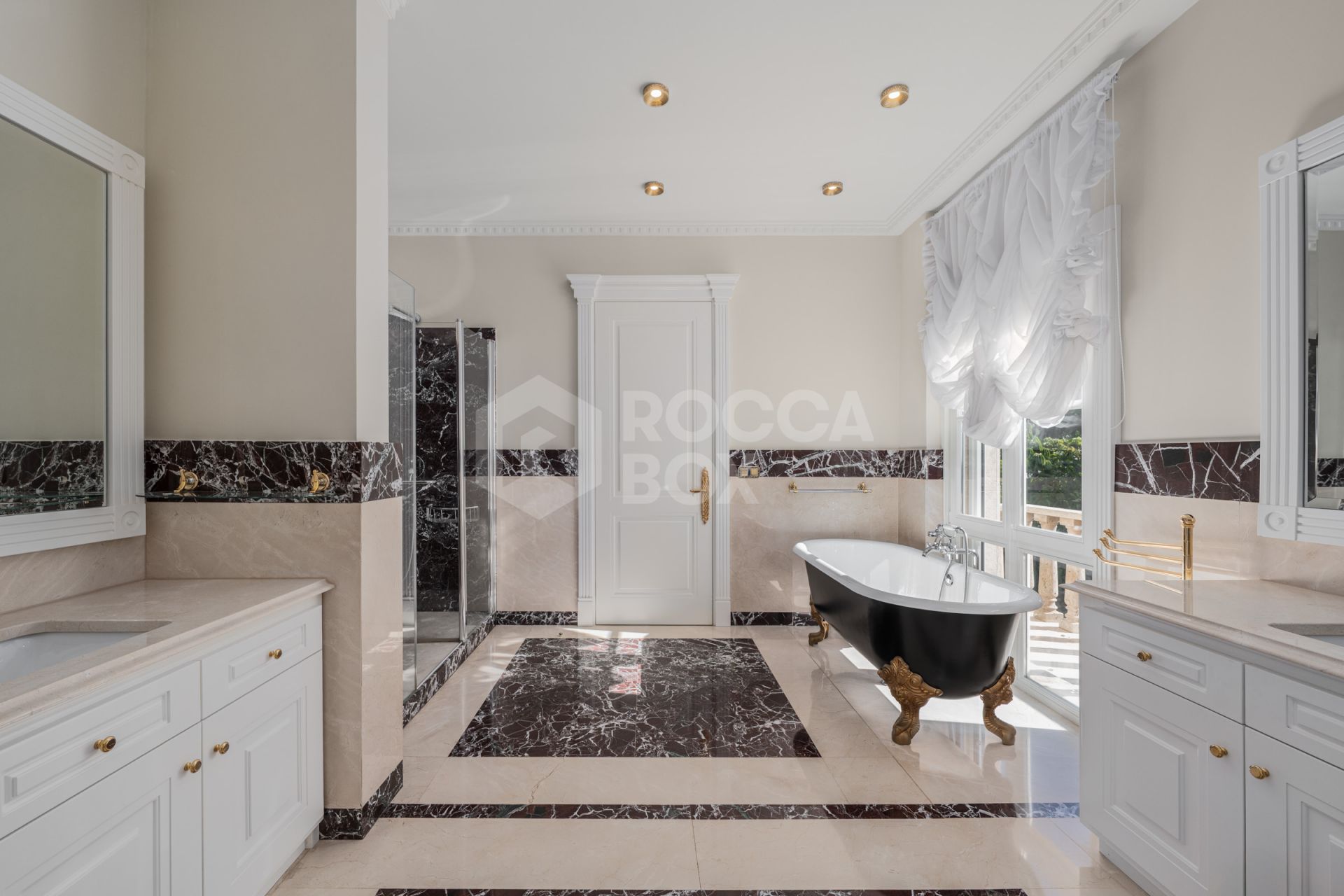 A Grand Neoclassical Estate in Prestigious Sierra Blanca