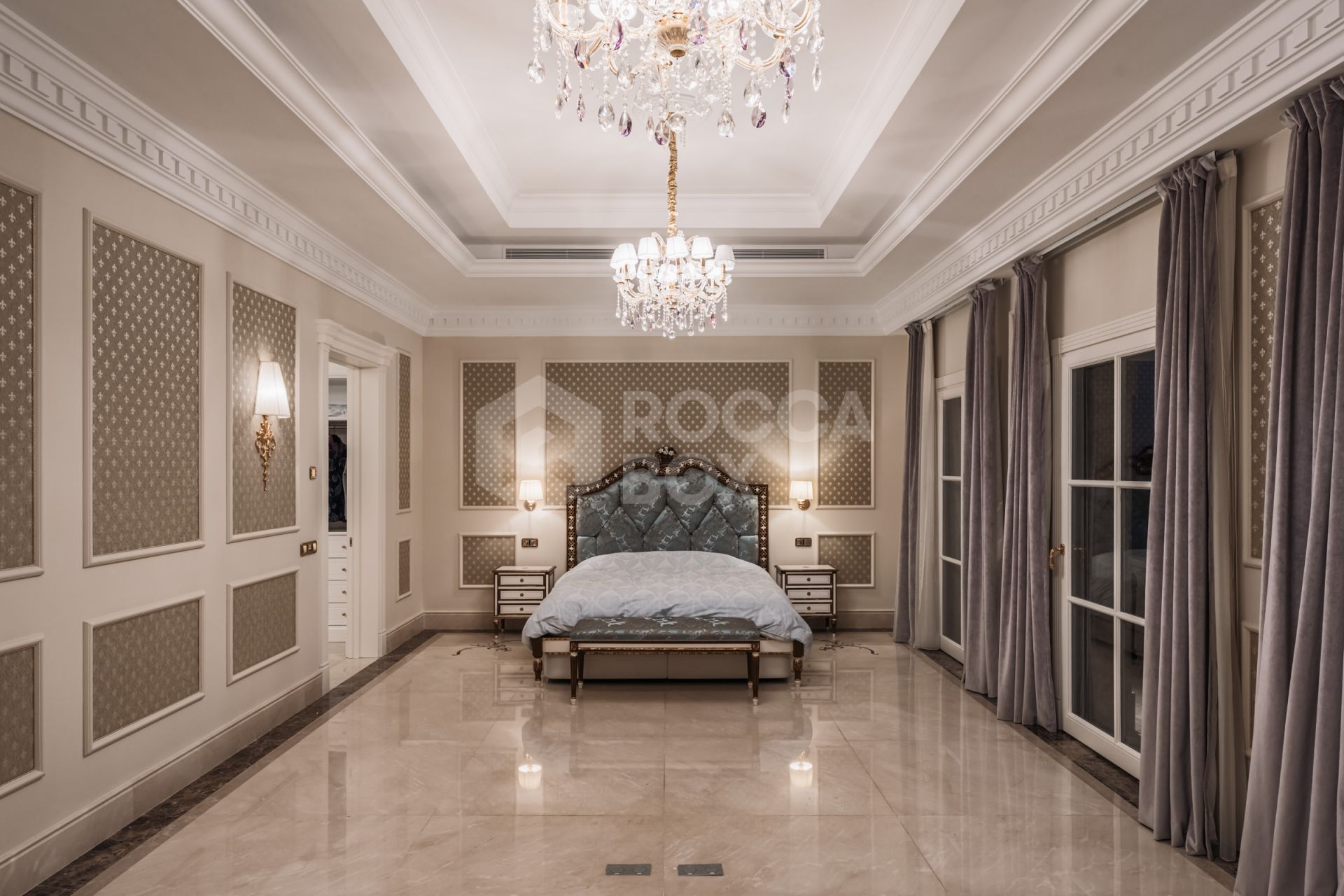 A Grand Neoclassical Estate in Prestigious Sierra Blanca