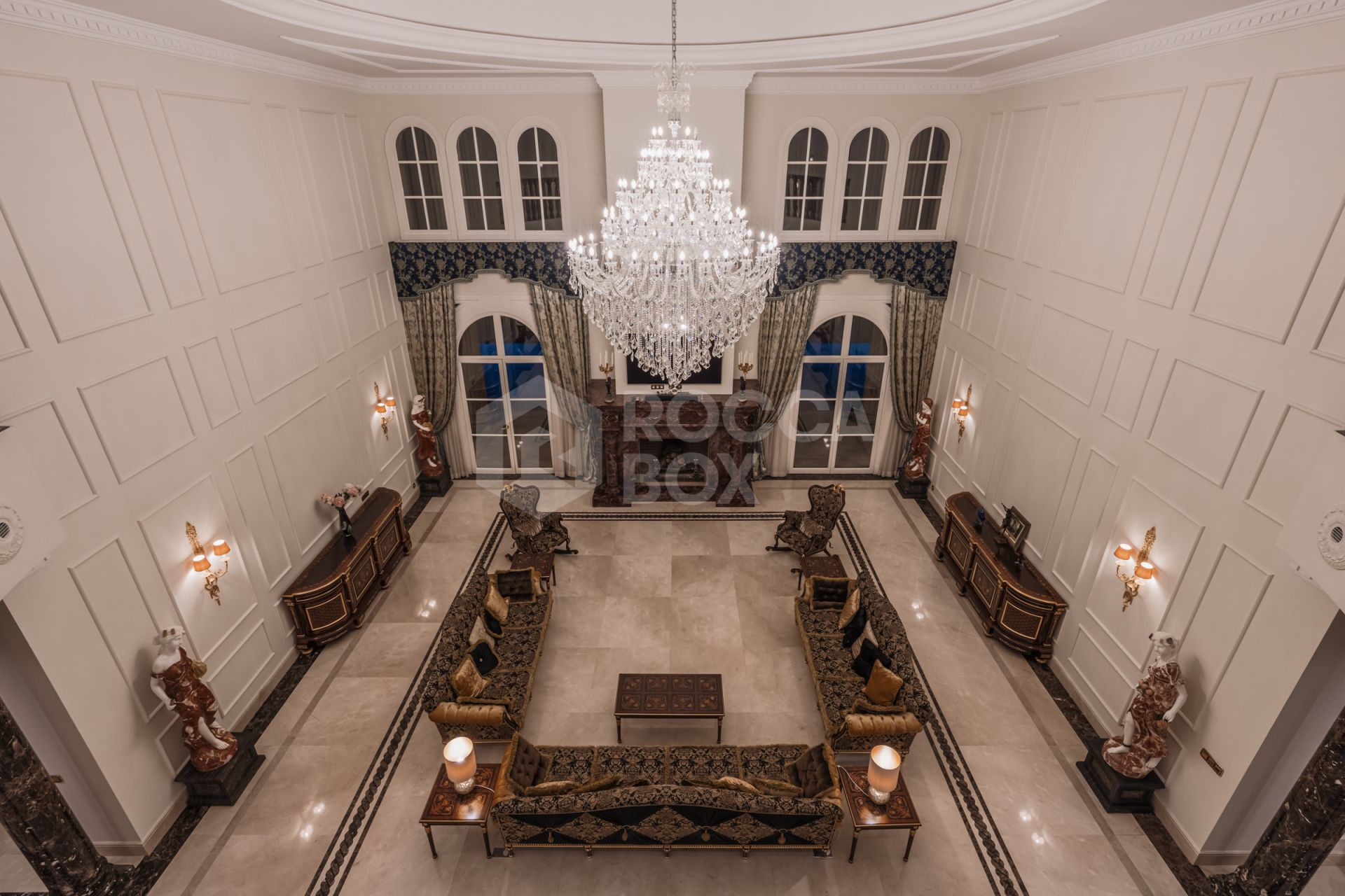 A Grand Neoclassical Estate in Prestigious Sierra Blanca