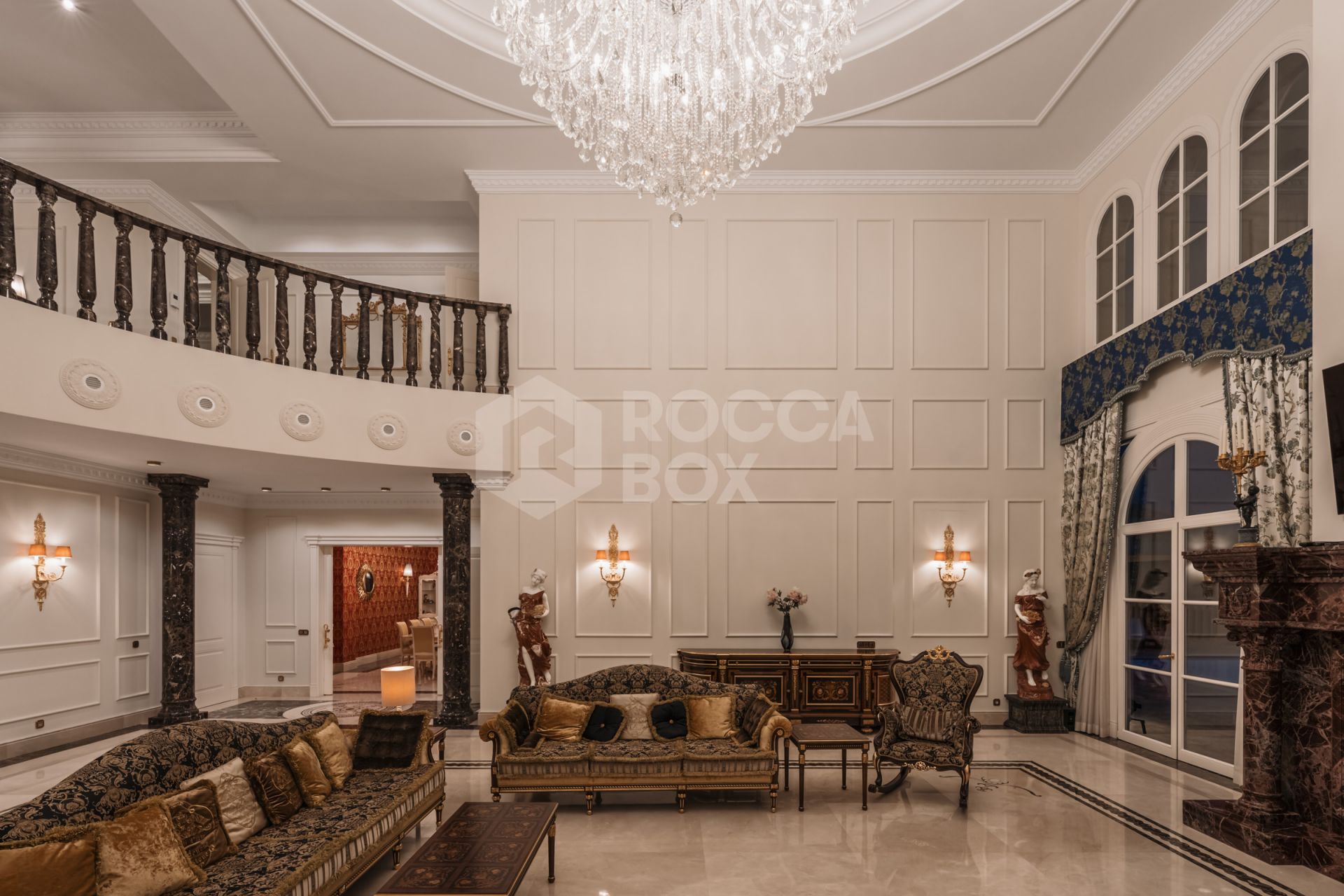 A Grand Neoclassical Estate in Prestigious Sierra Blanca